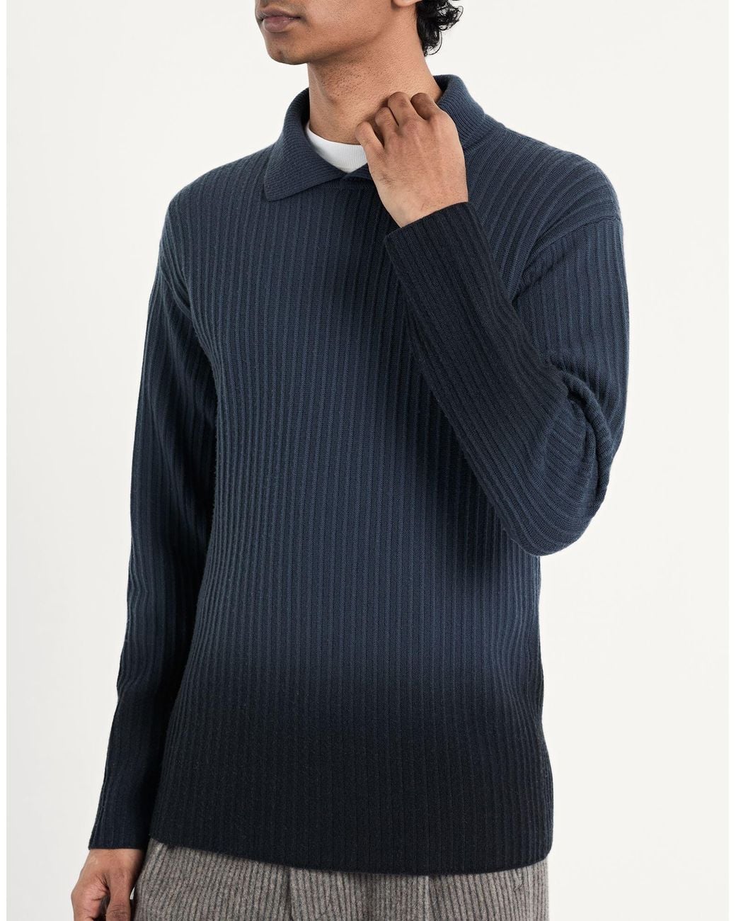 Giorgio Armani Blue Jumper for men