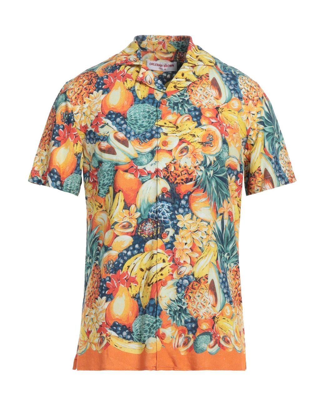 Orlebar Brown Orange Shirt for men