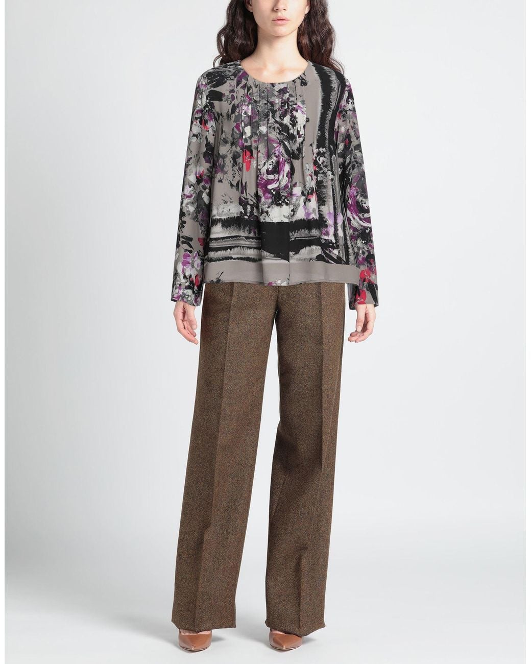 Manila Grace Gray Top