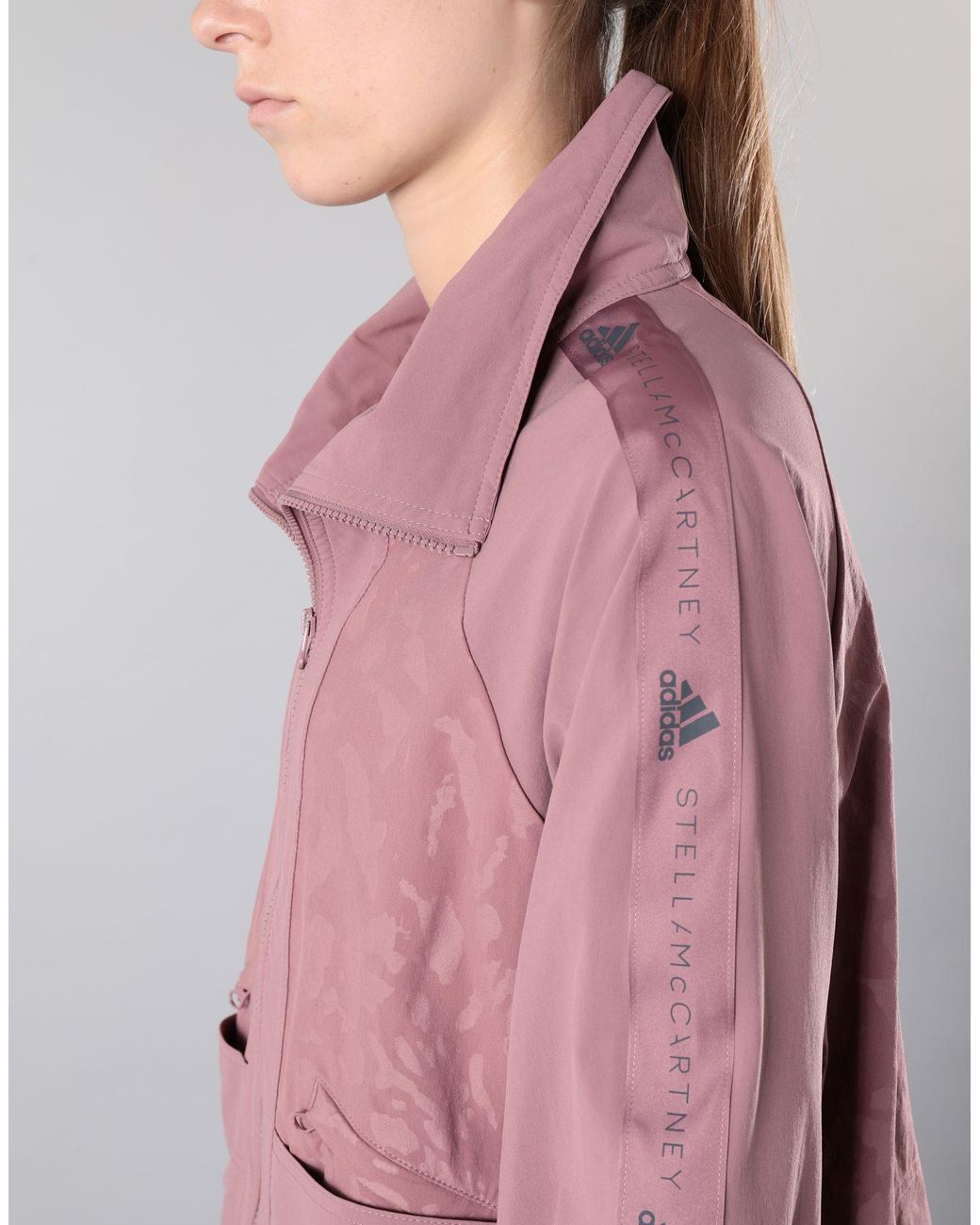 Adidas By Stella Mccartney Synthetic Jacket In Pink Purple Save 52 Lyst
