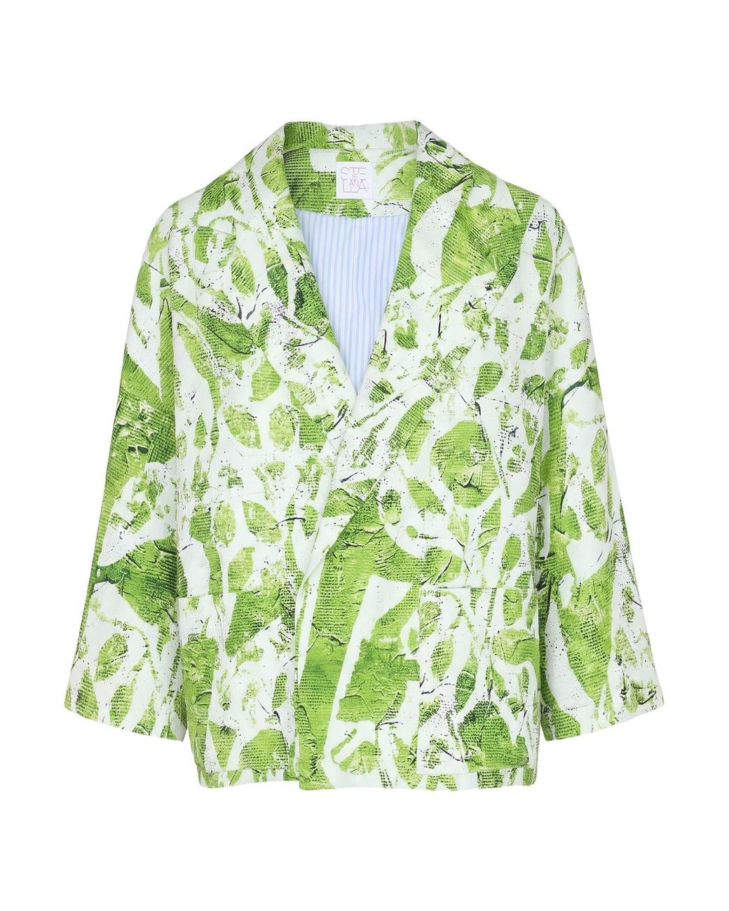 Stella Jean Green Blazer