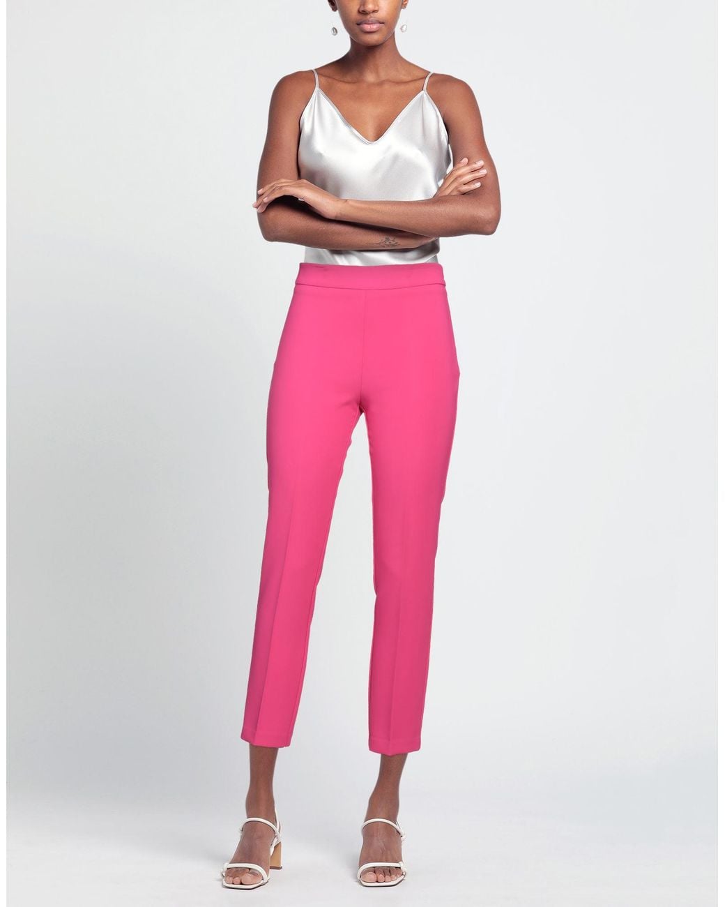 Sandro Ferrone Pink Pants