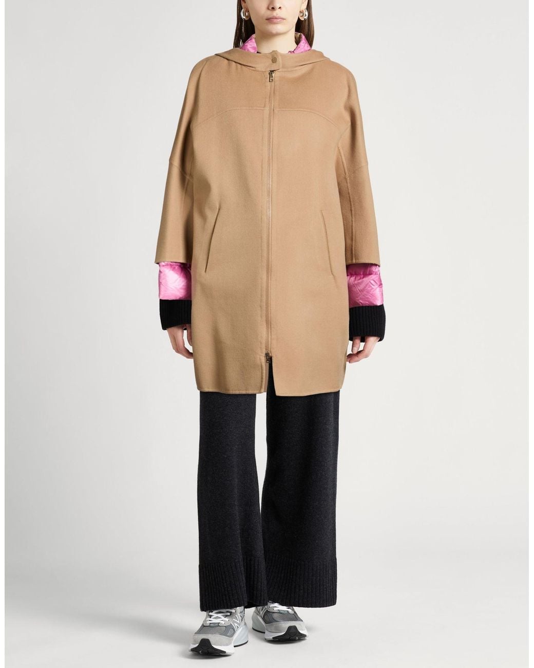 Herno Natural Coat Virgin Wool, Polyester