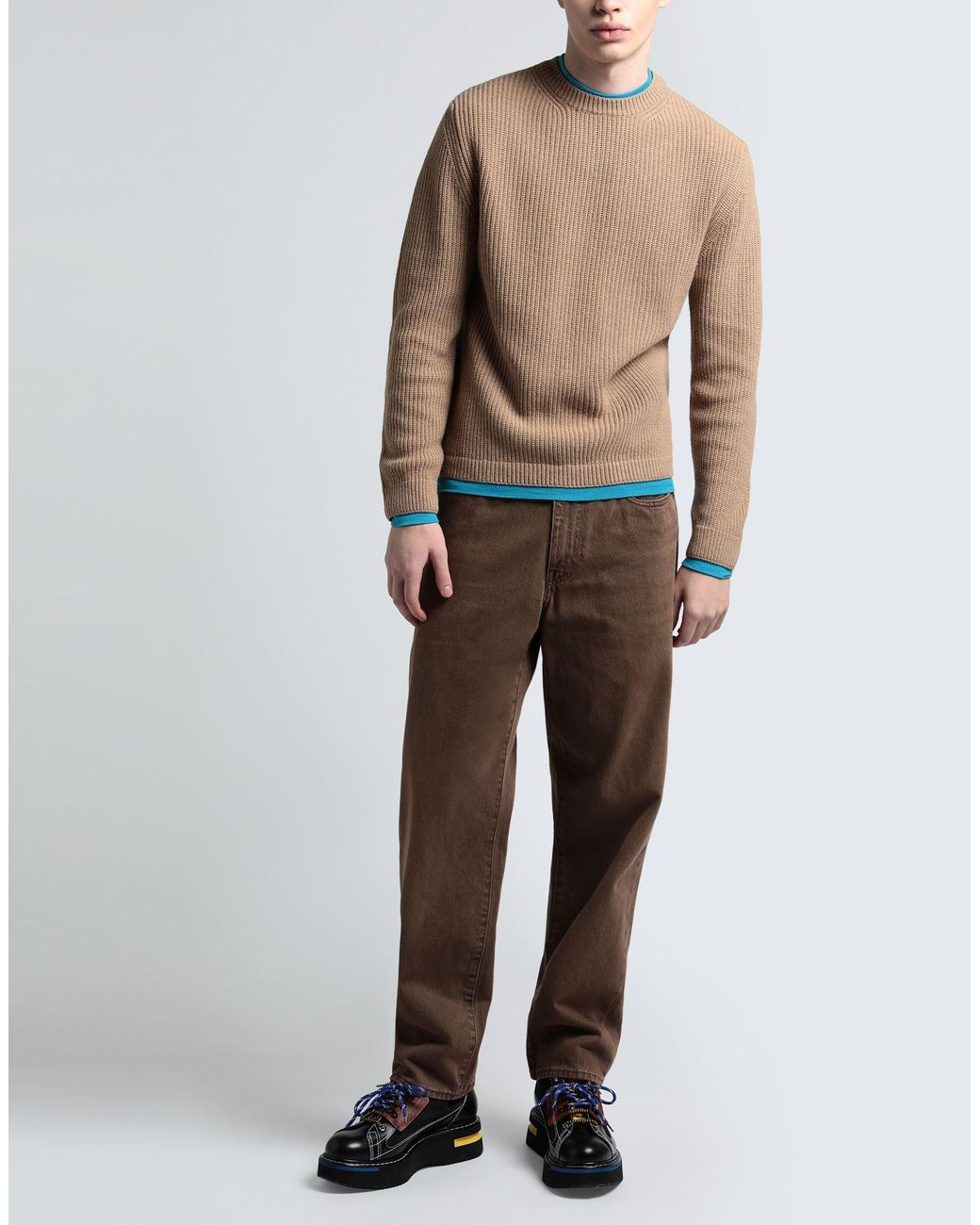 Manuel Ritz Brown Jumper for men