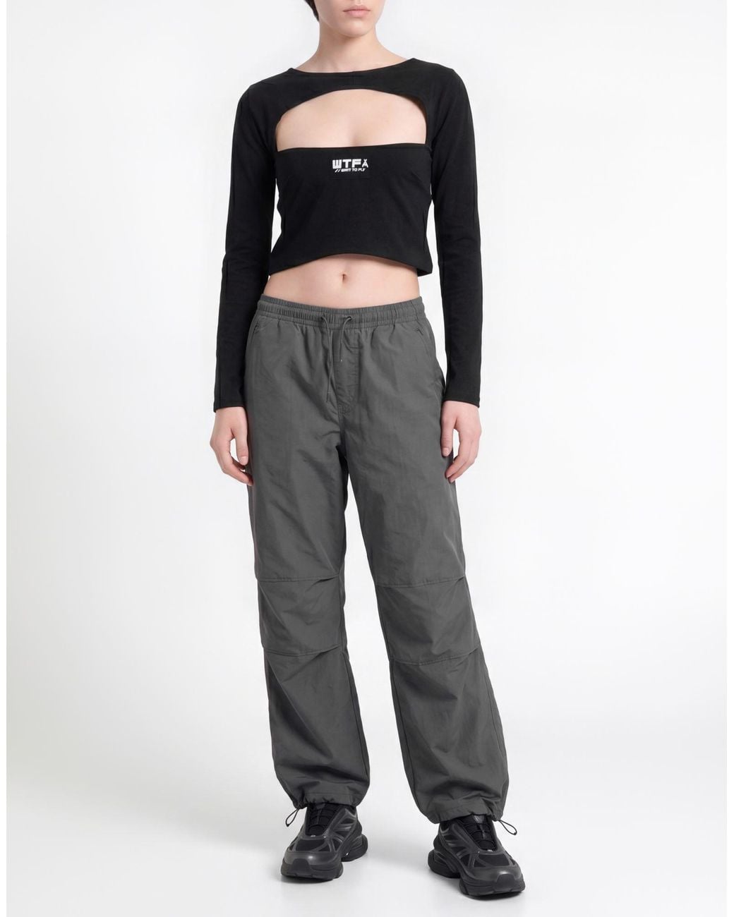 Patrizia Pepe Black Top Polyimide, Elastane