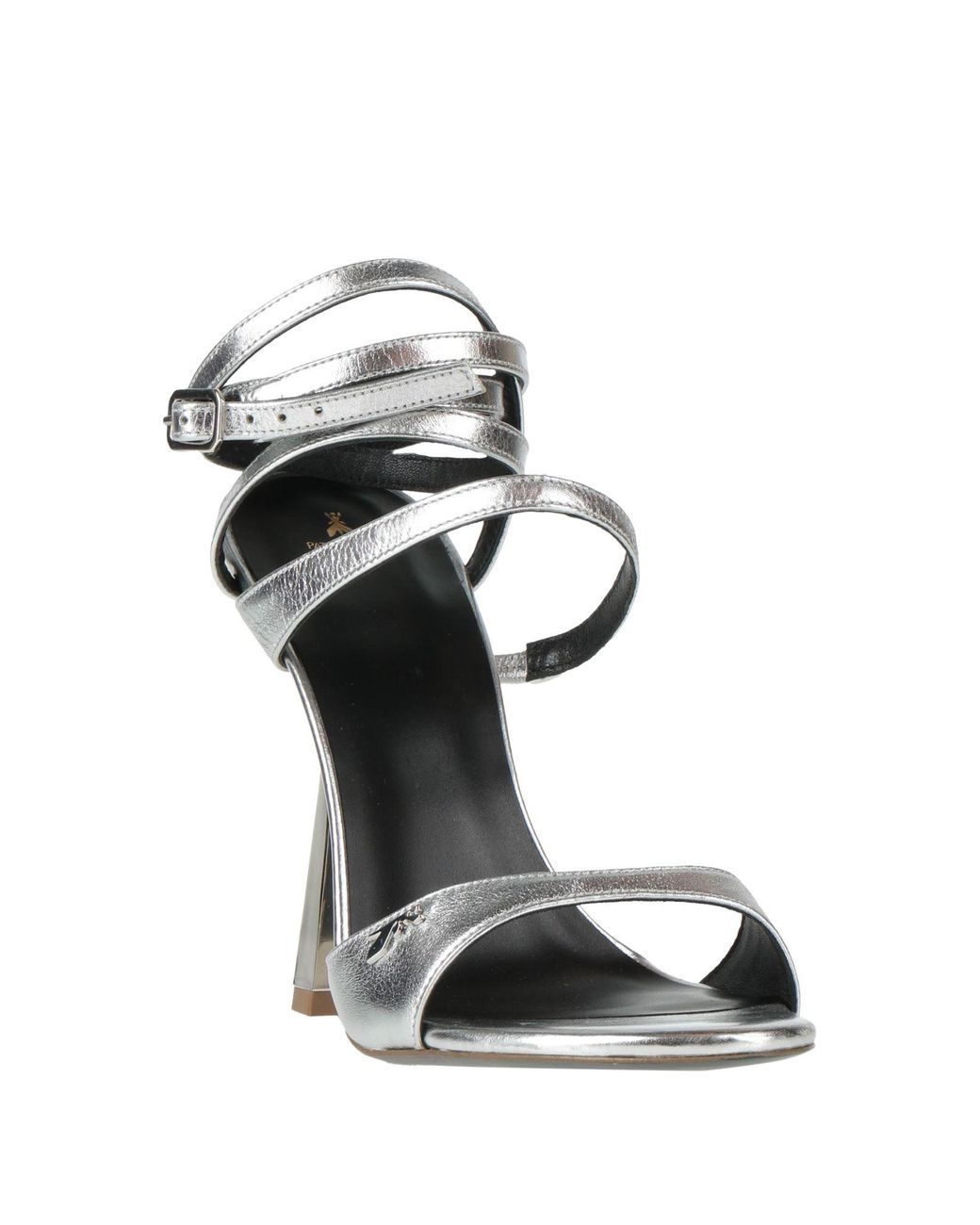 Patrizia Pepe Metallic Sandals Leather