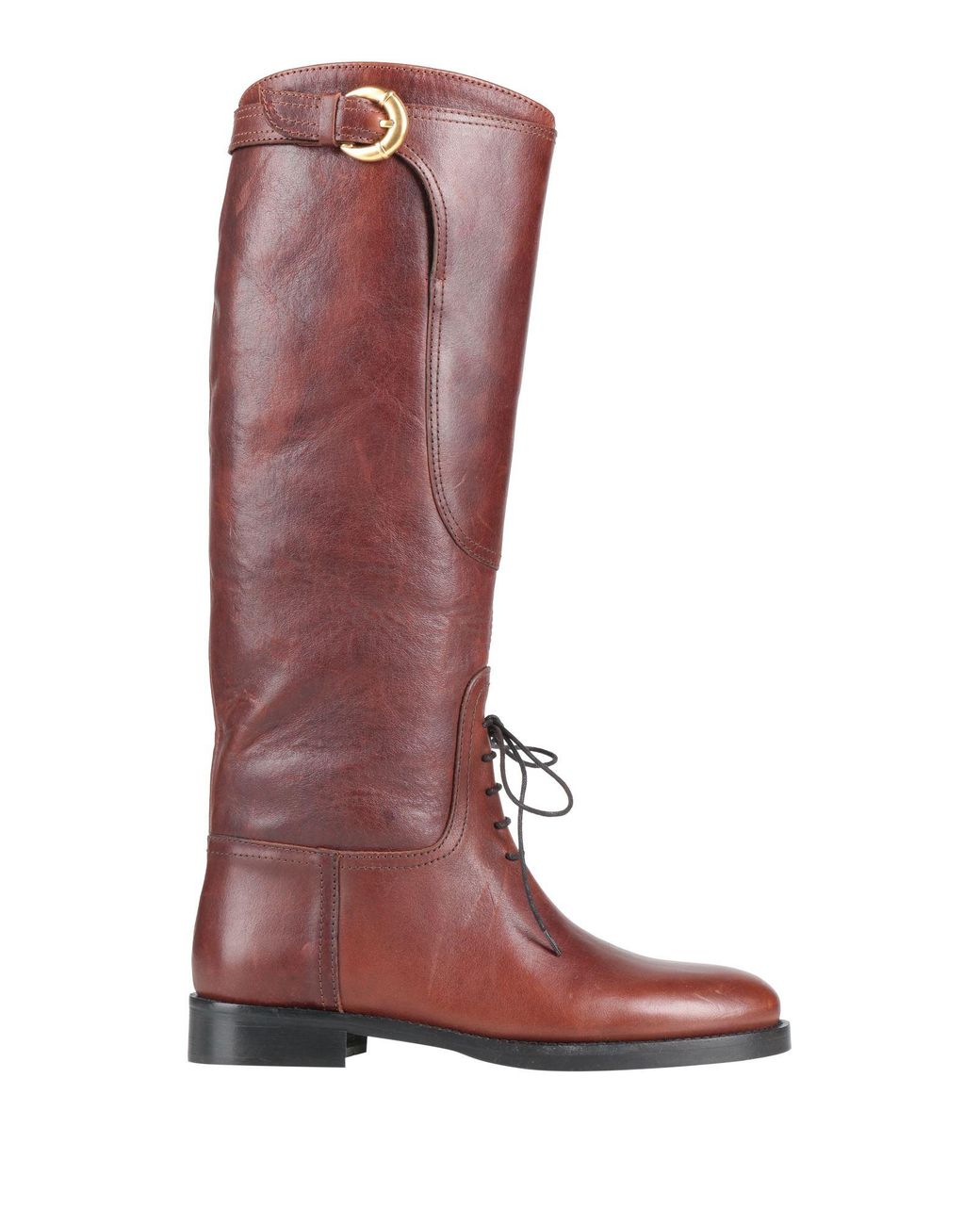 Weekend by Maxmara Red Boot Leather