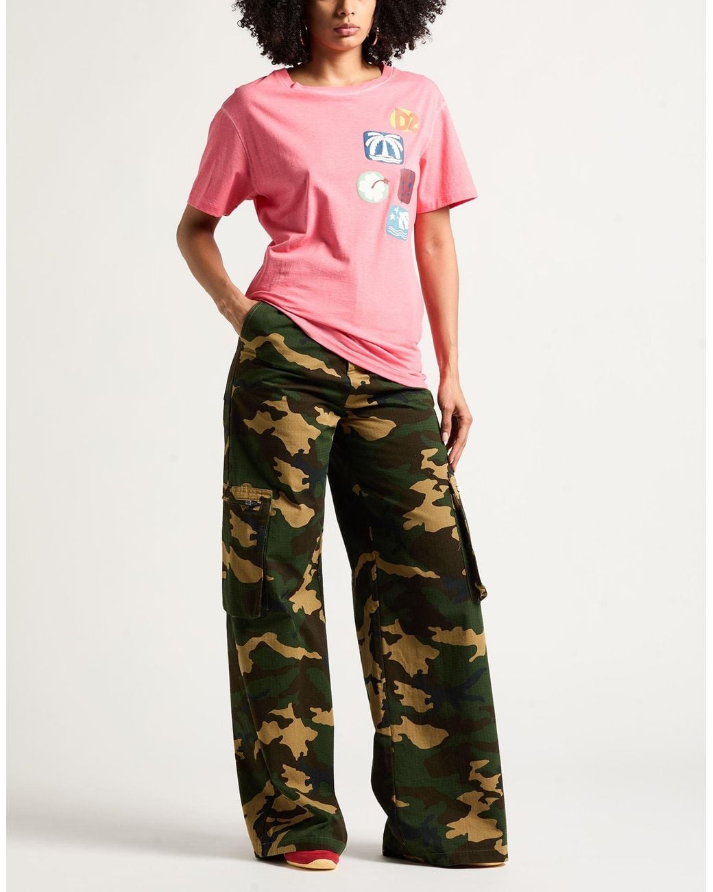 Camiseta DSquared² de color Pink