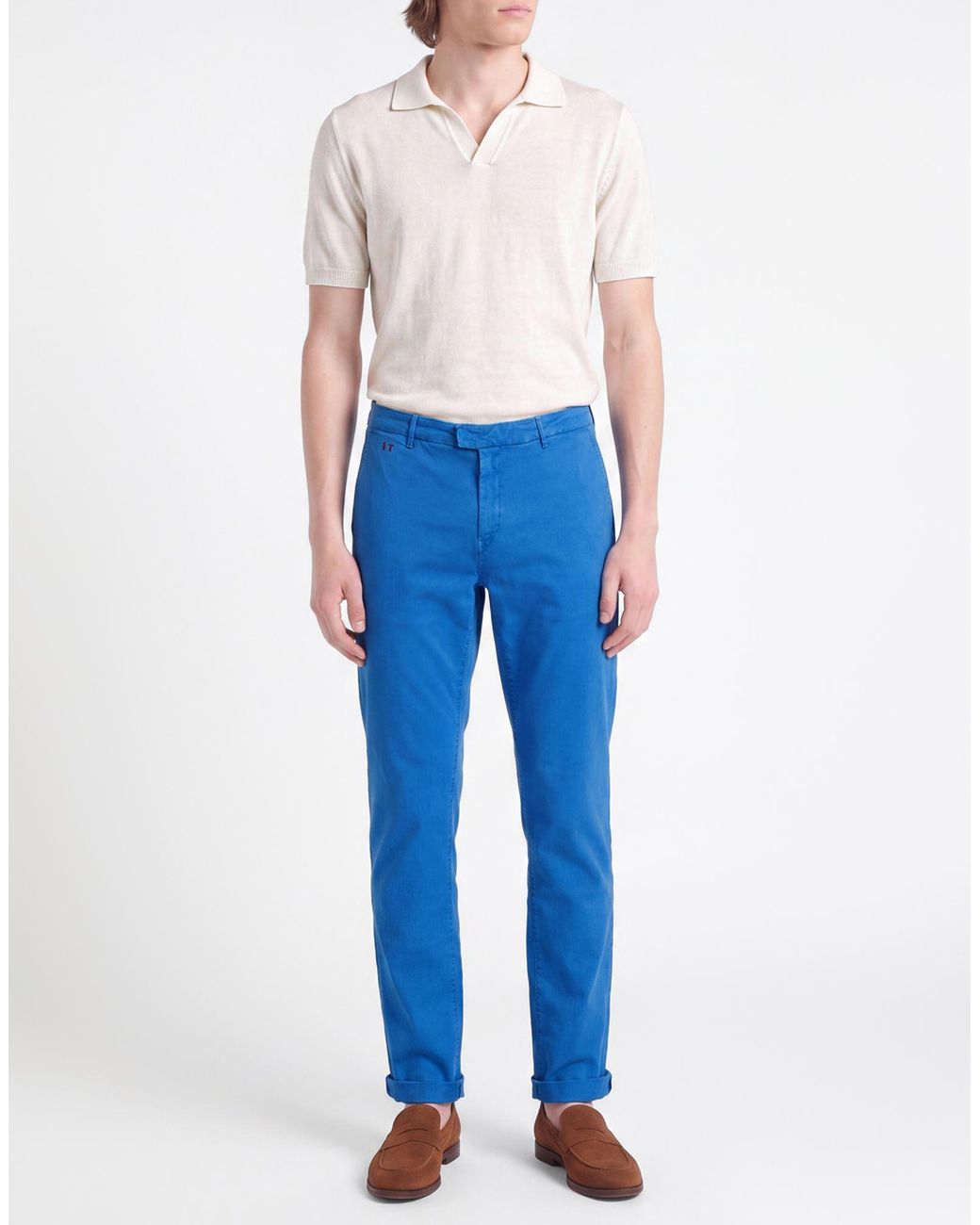 Tramarossa Blue Trouser for men