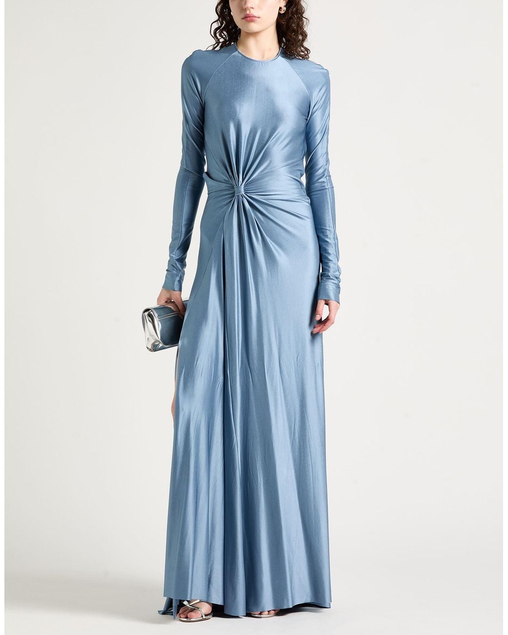 Victoria Beckham Blue Maxi Dress