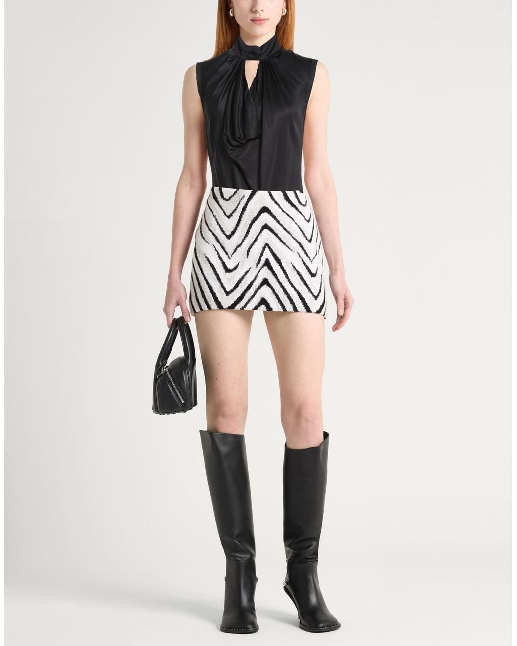 N°21 Black Top Viscose