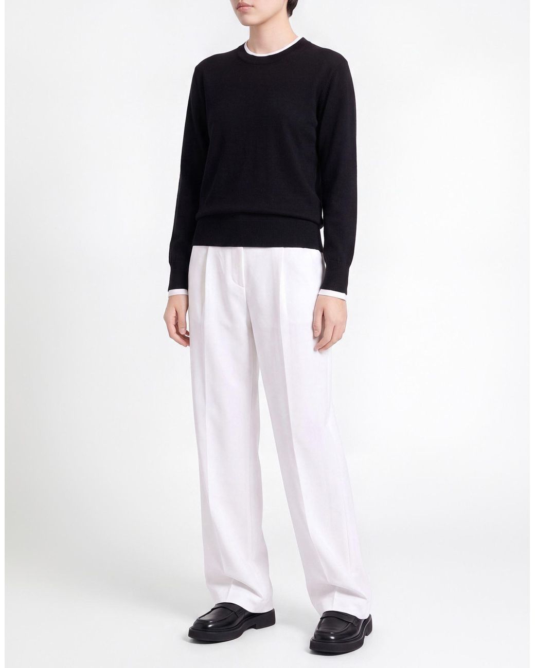 Pullover Alpha Studio en coloris Black
