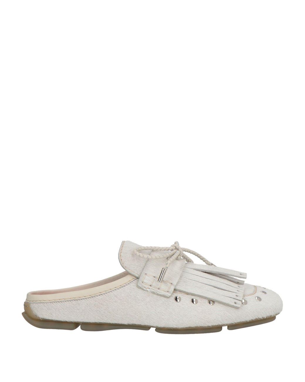 Wales Bonner White Mules & Clogs