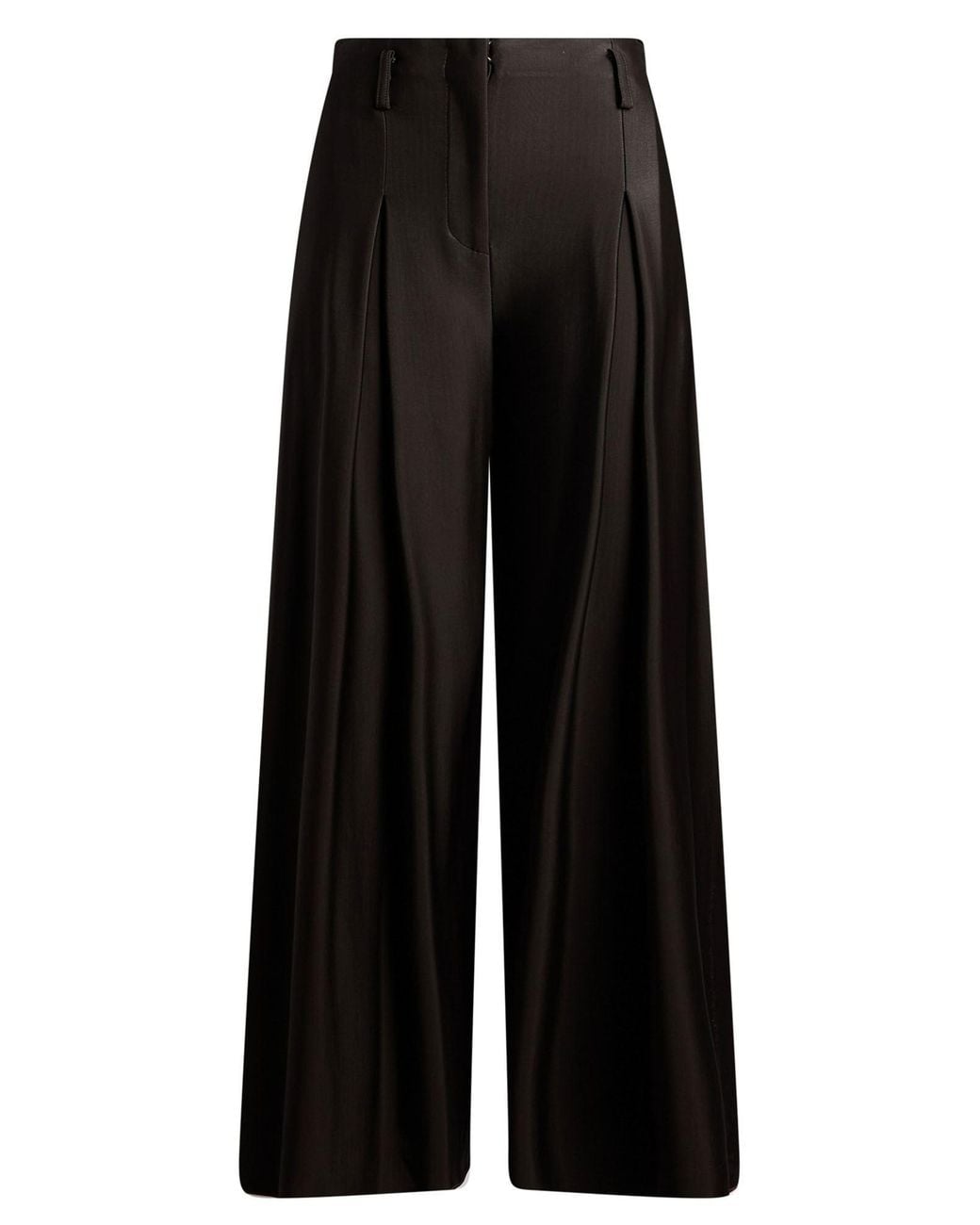 Giorgio Armani Black Dark Pants Viscose, Elastane