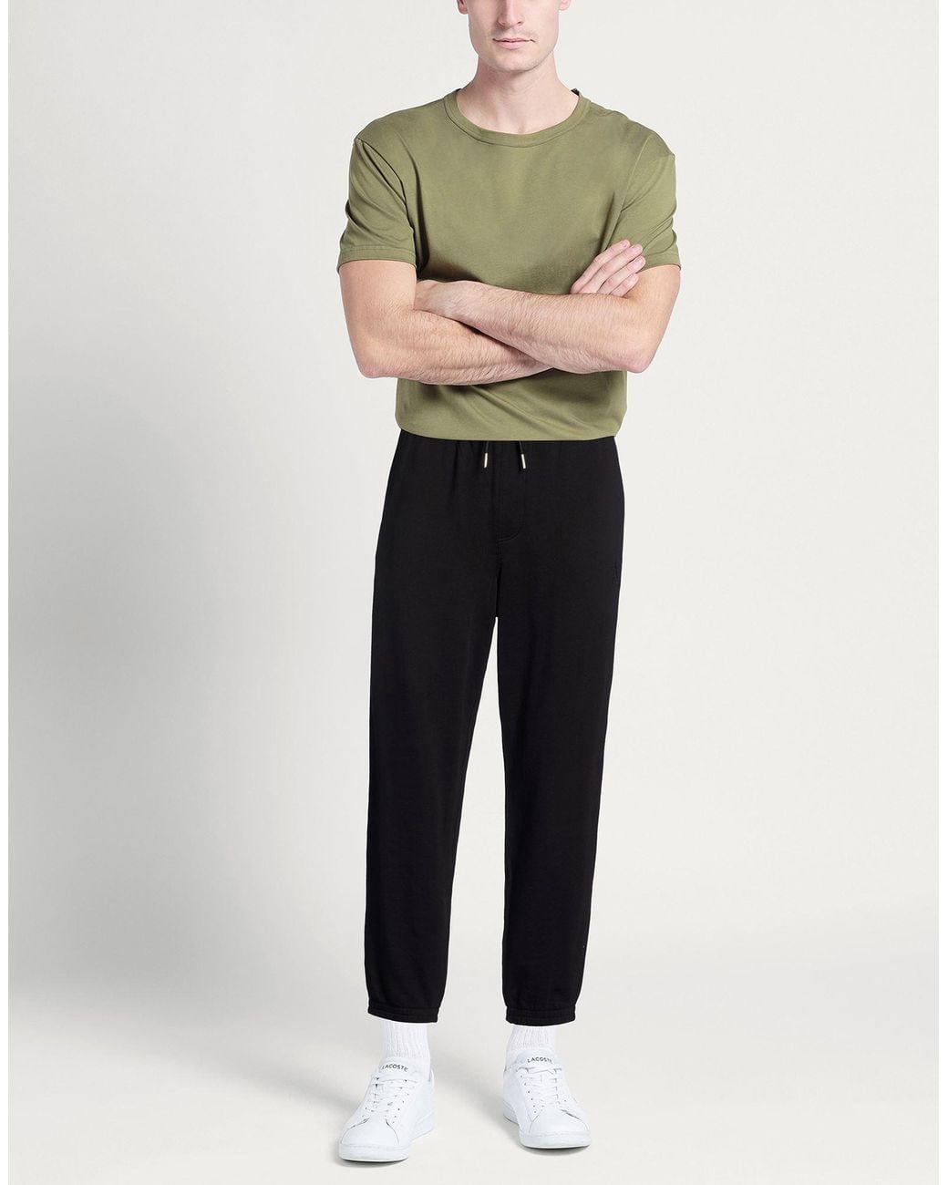 ARMANI EXCHANGE Black Pants Cotton for men