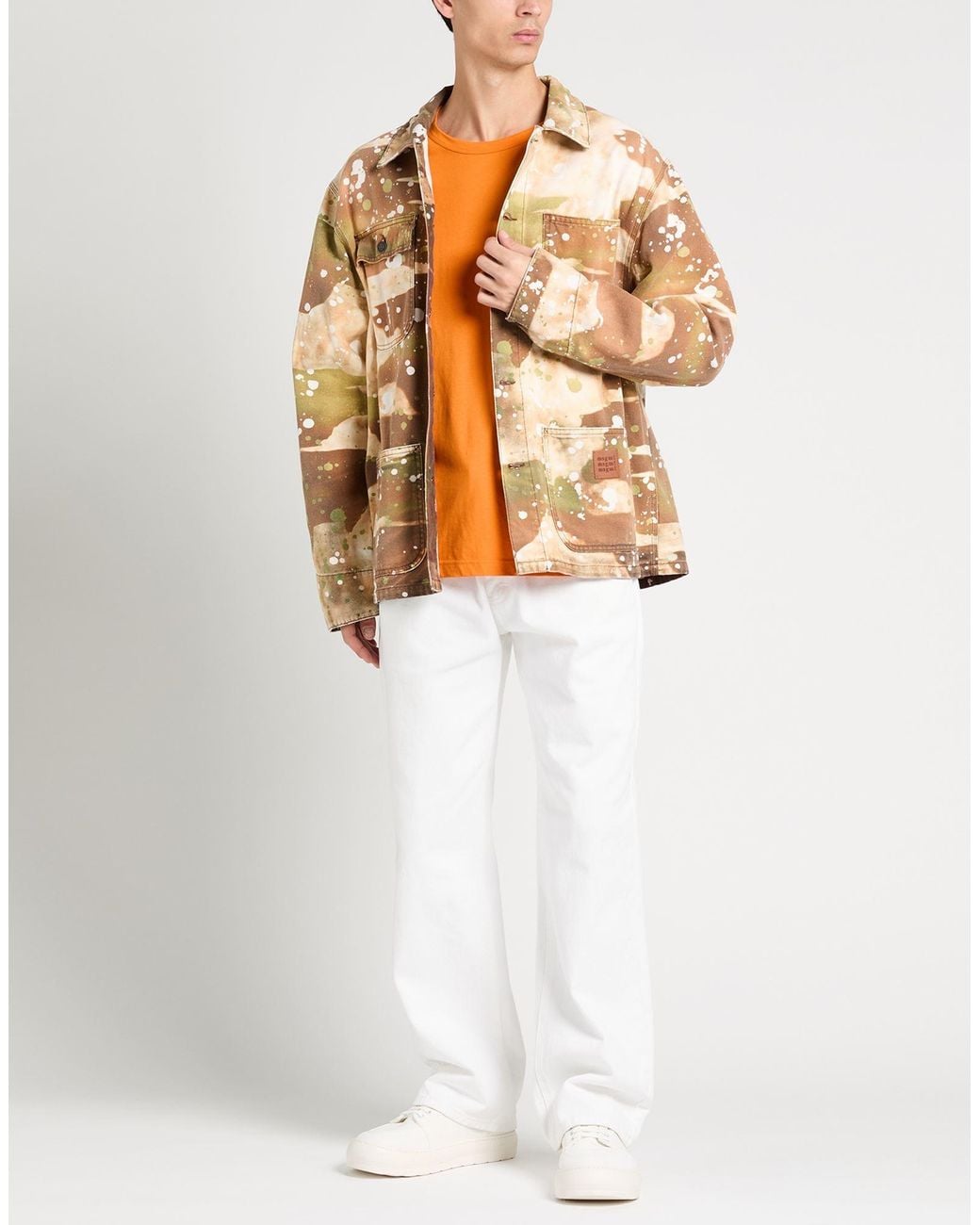 MSGM Brown Jacket for men