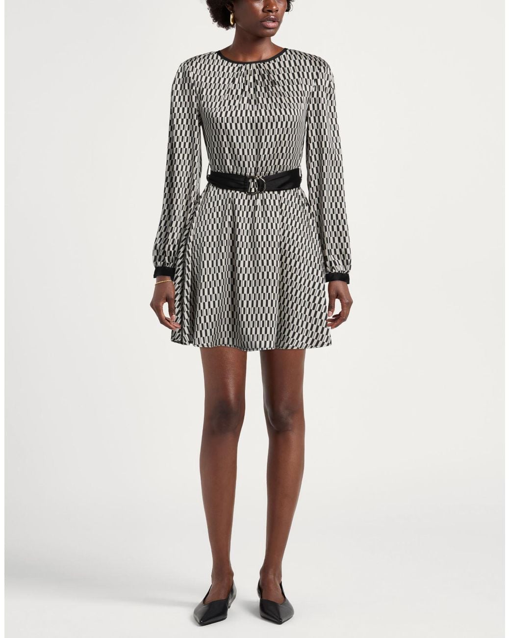 Liu Jo Gray Mini Dress