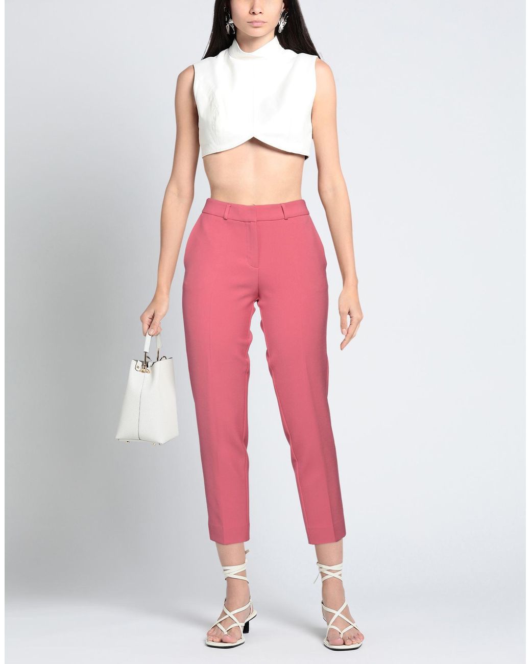 SIMONA CORSELLINI Pink Trouser