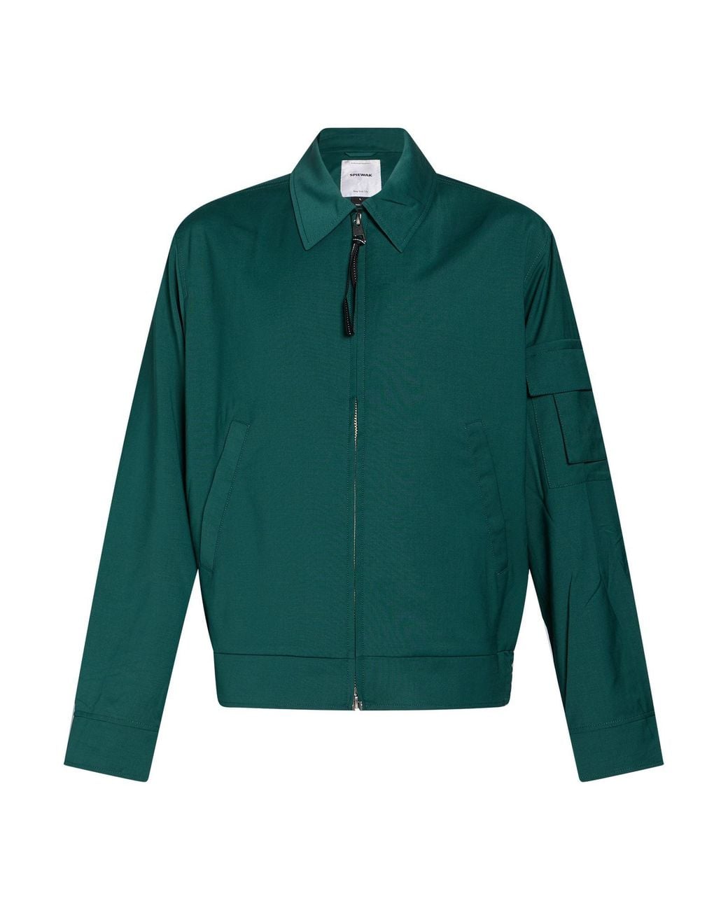 Spiewak Green Jacket Polyester, Wool, Polyurethane for men