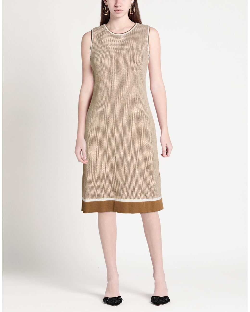 Purotatto Natural Midi Dress