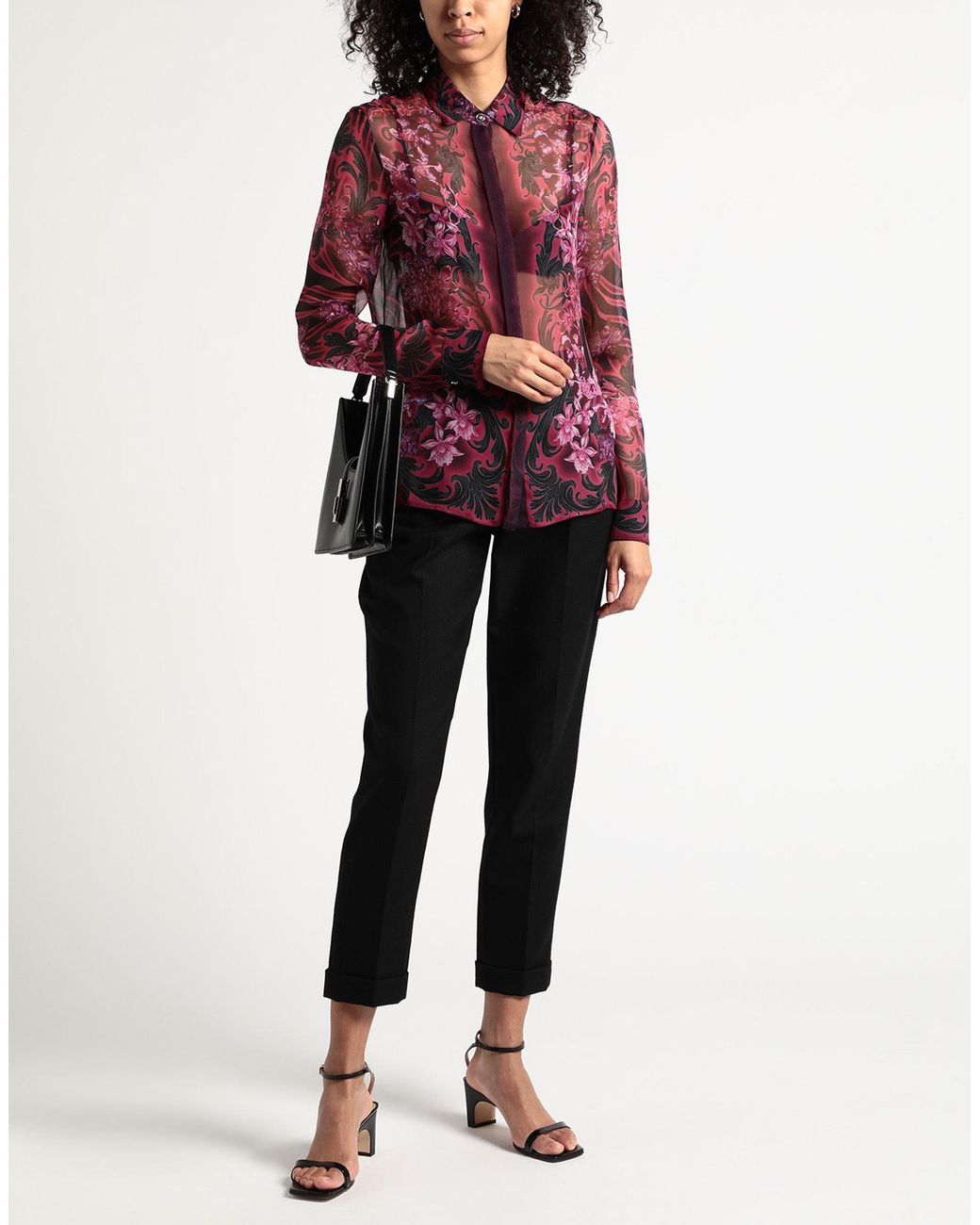 Versace Purple Shirt