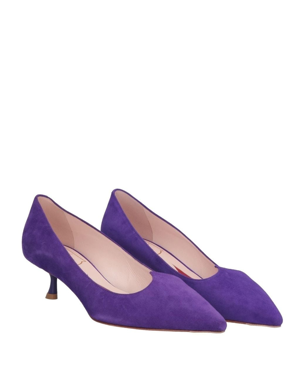 Roger Vivier Purple Pumps