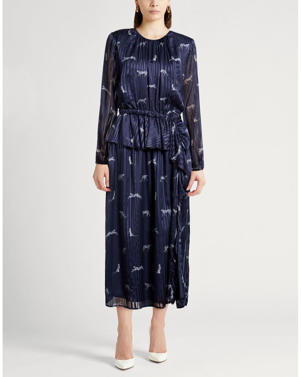Ballantyne Blue Midi Dresses