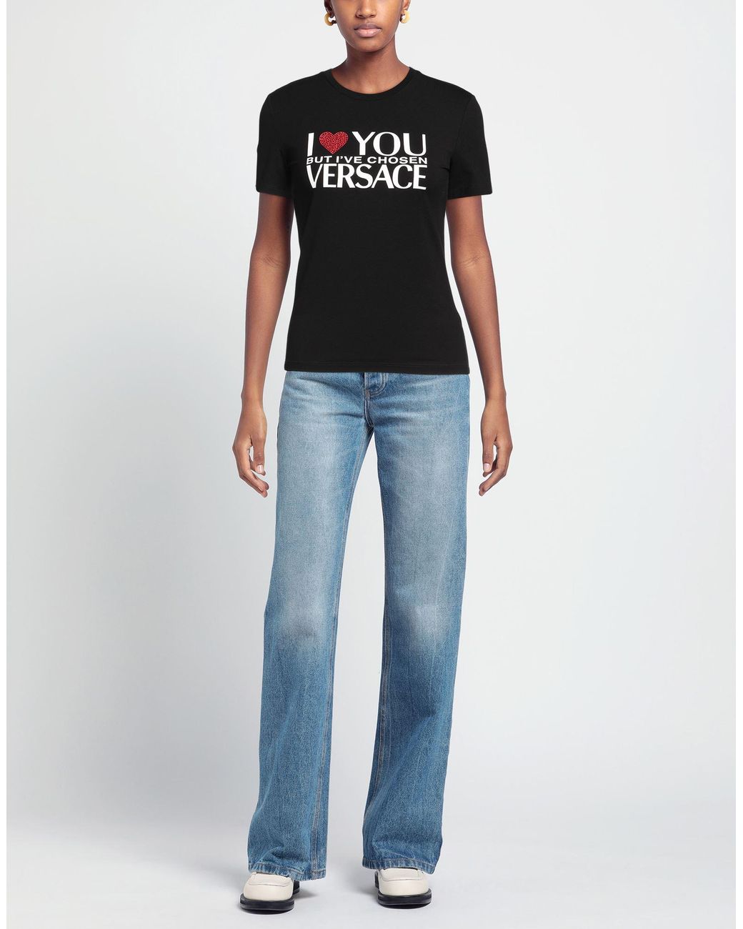 Versace Black I You But. T-Shirt