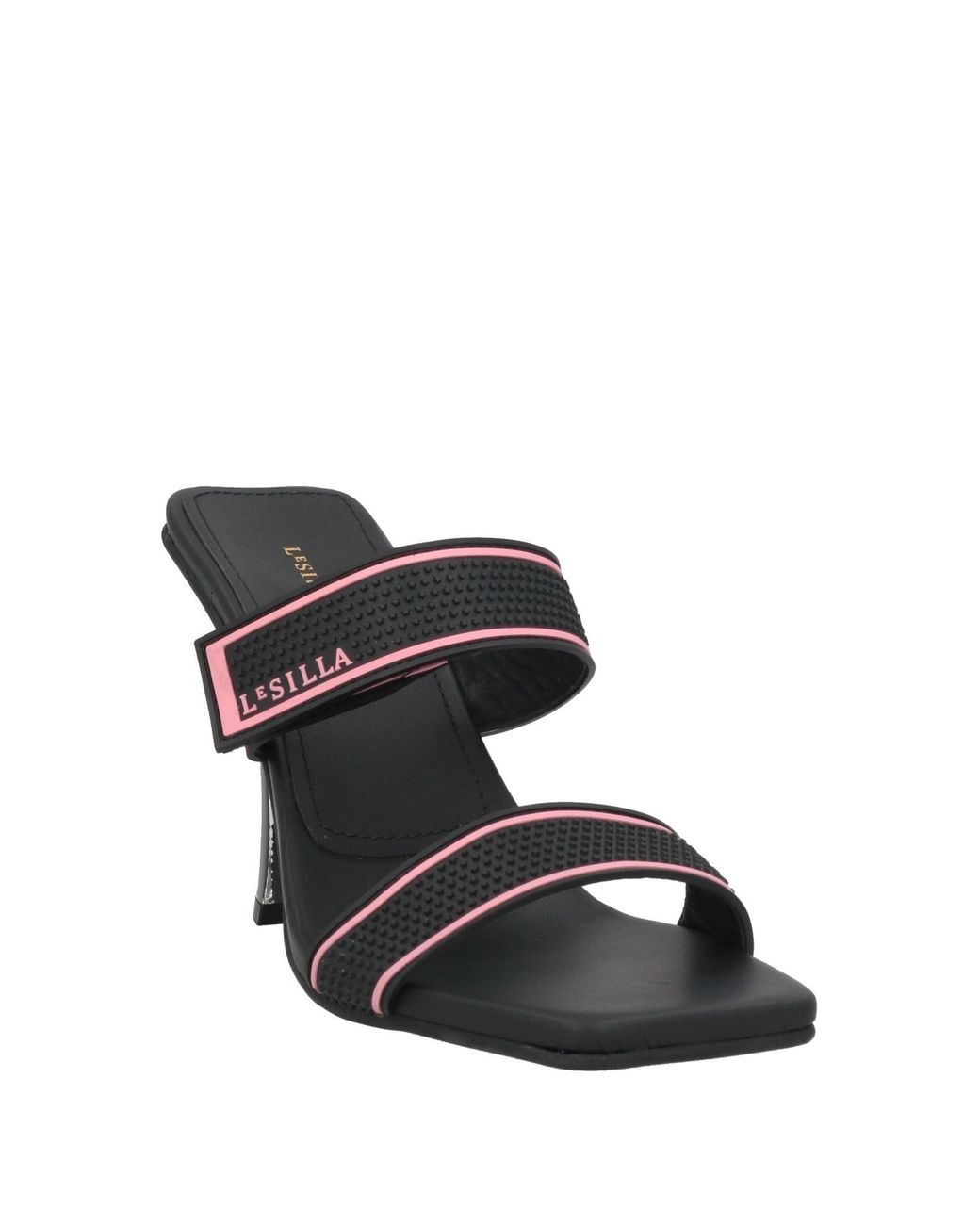Le Silla Black Sandals