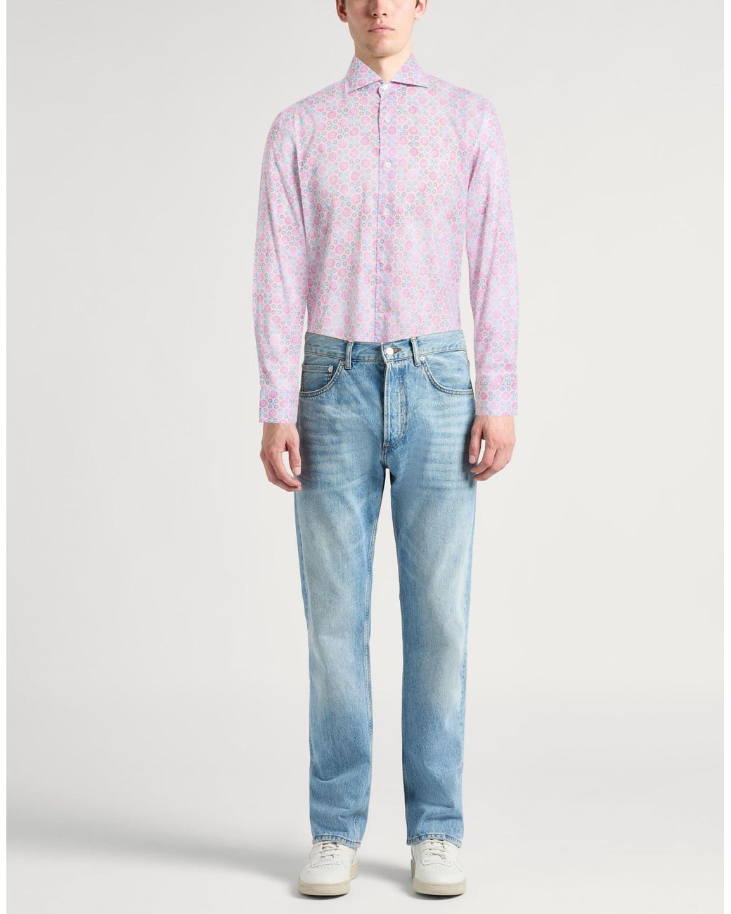 Fedeli Pink Shirt for men