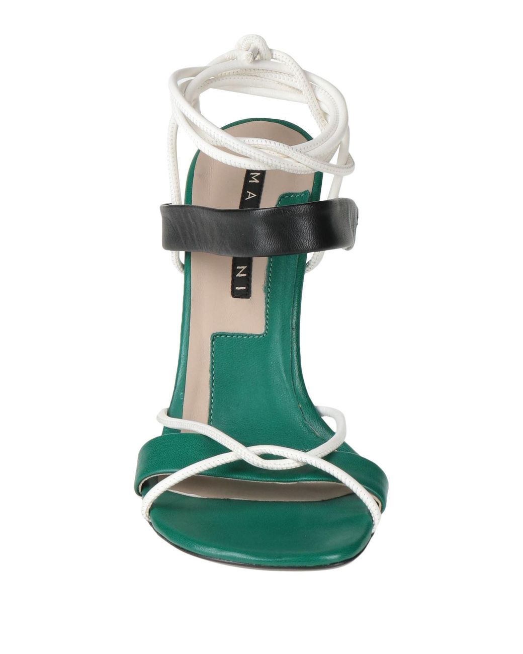 Malloni Green Sandals