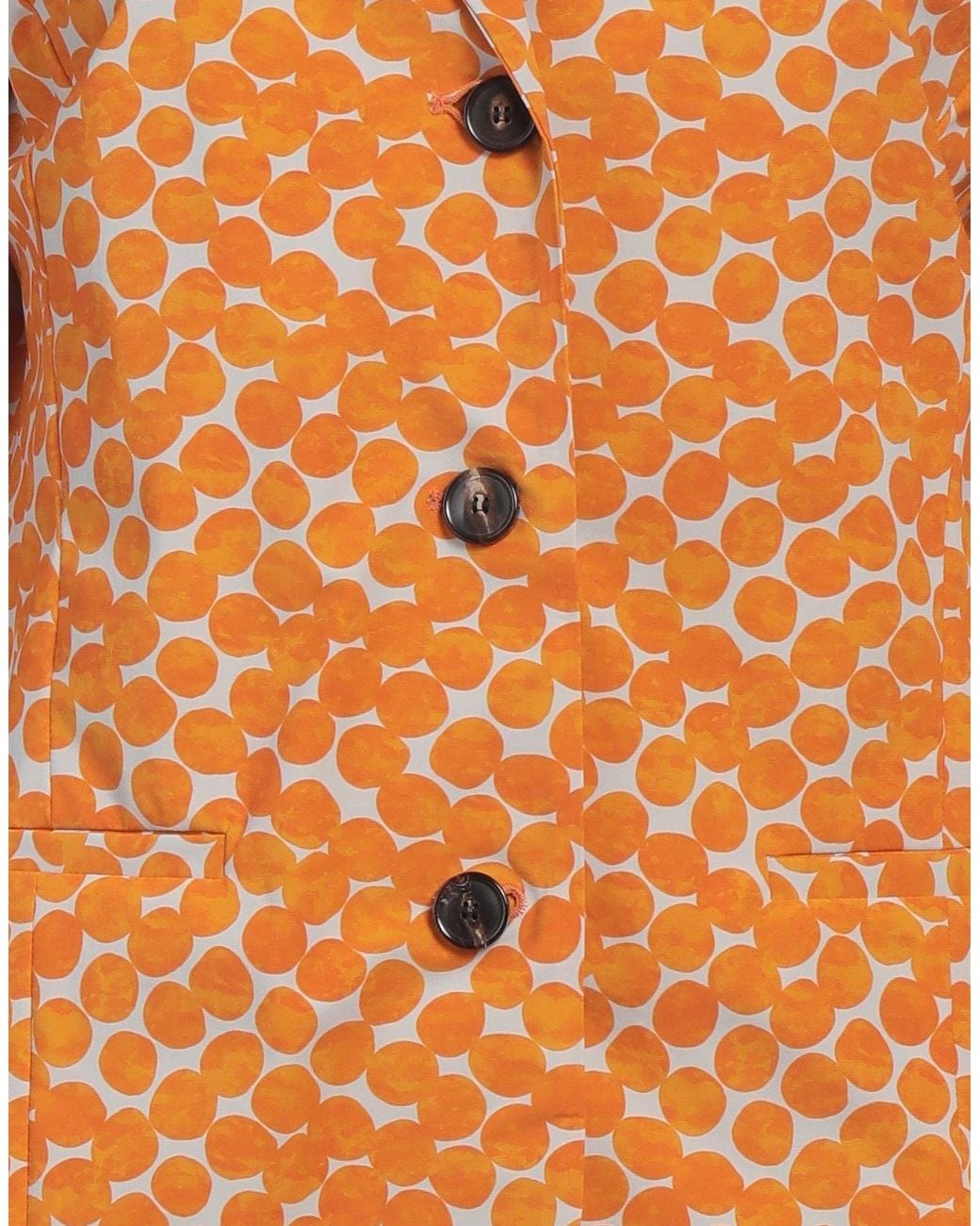 Rrd Orange Blazer Polyamide, Elastane