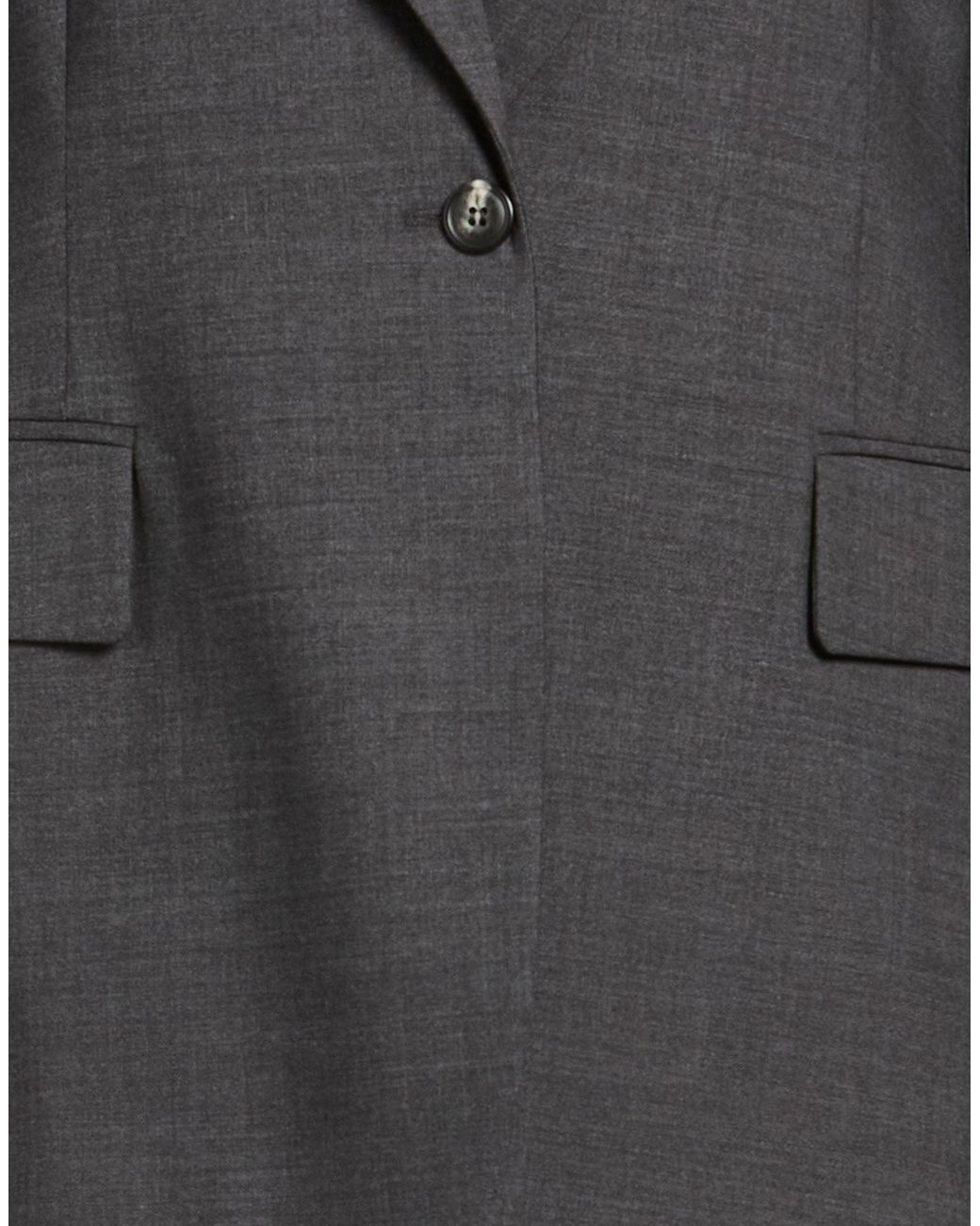 Eleventy Black Blazer Wool, Elastane