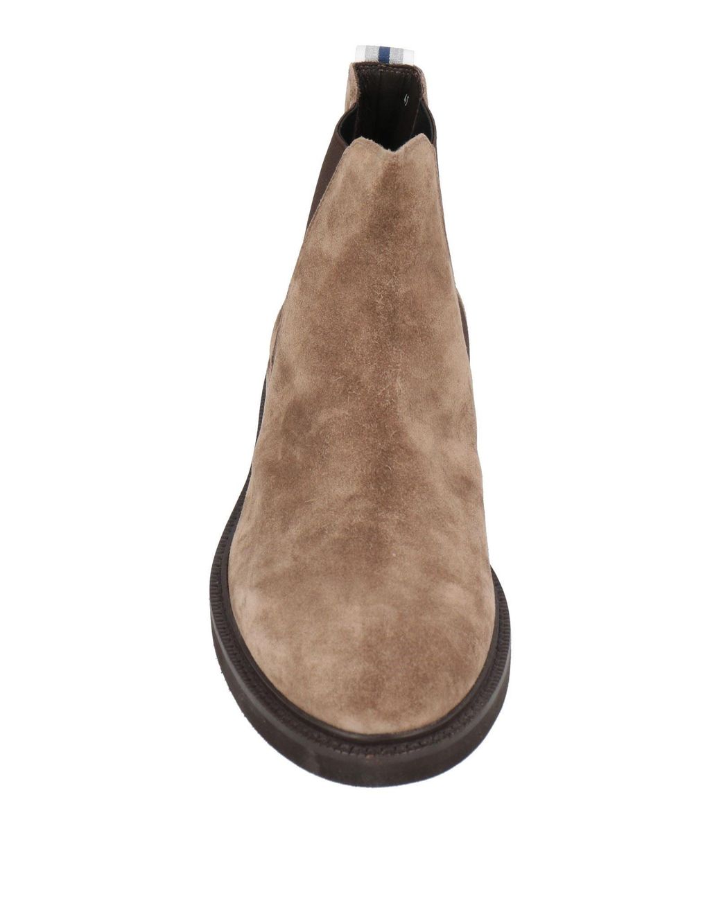 Fedeli Brown Ankle Boots for men