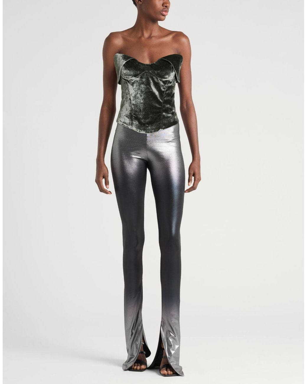 Mugler Green Top