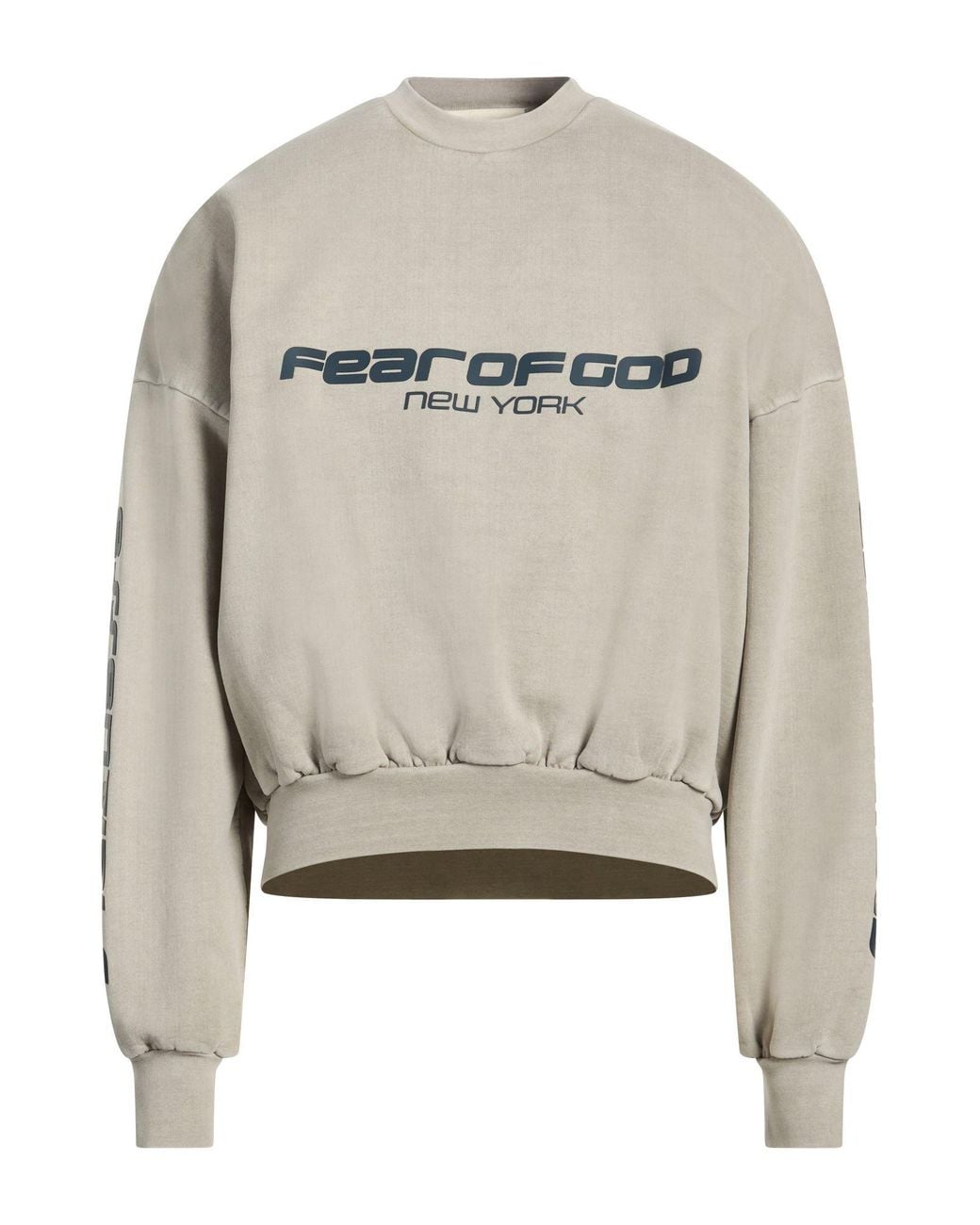 Fear Of God Gray Sweatshirt Cotton for men