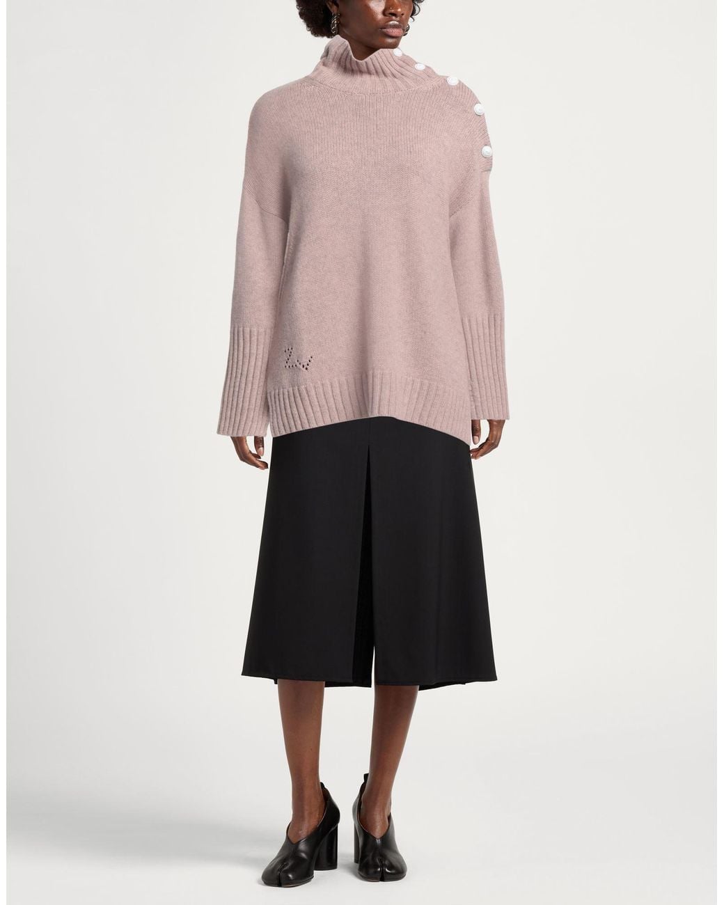 Zadig & Voltaire Pink Turtleneck Cashmere