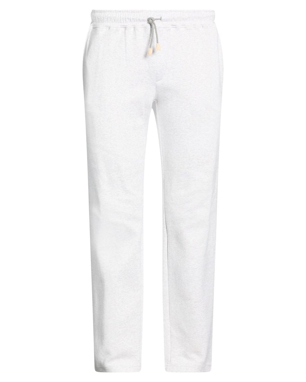 Eleventy White Pants for men