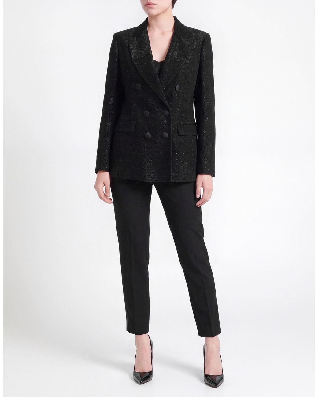 Etro Black Blazer Viscose, Modal, Polyamide