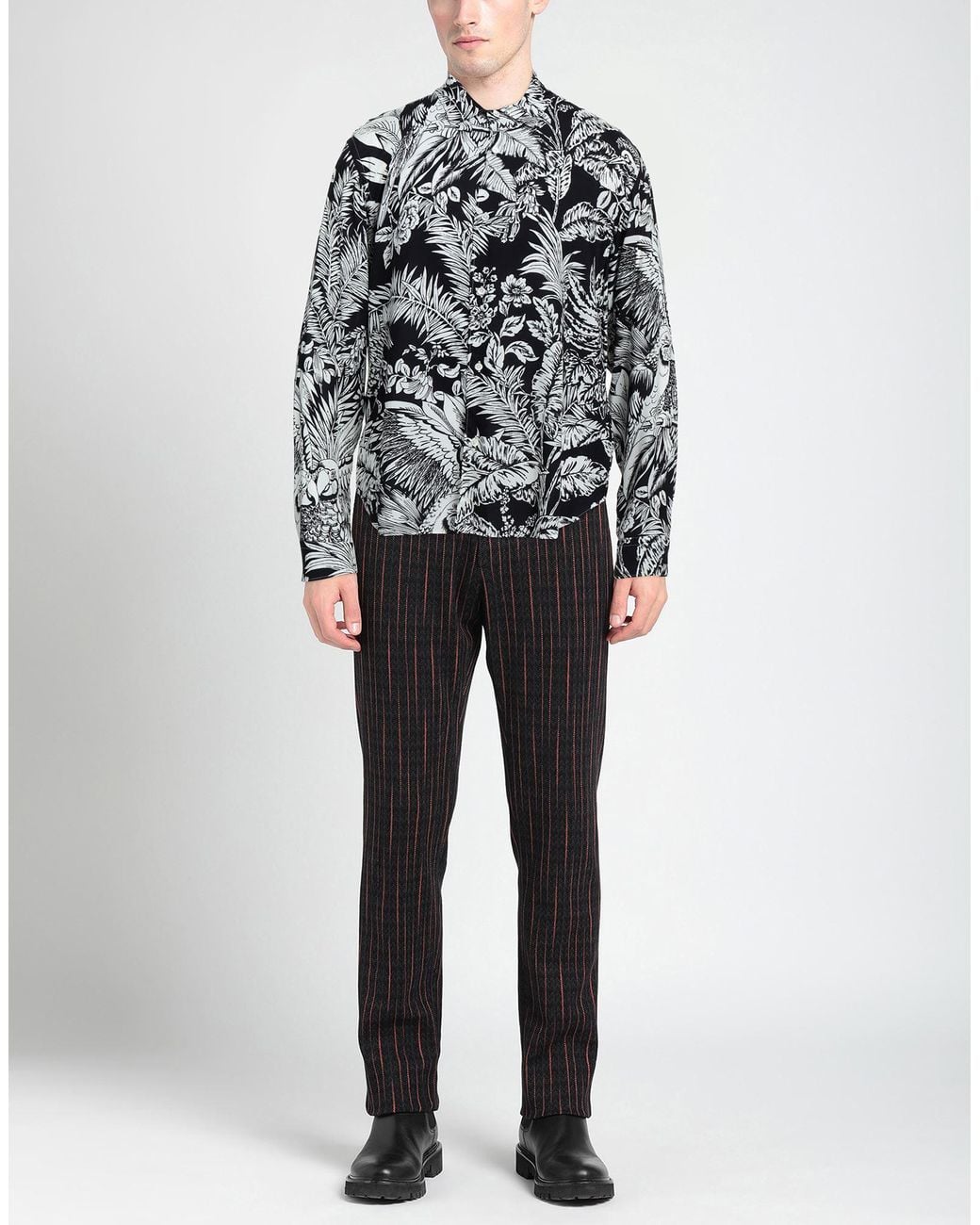 Palm Angels Gray Shirt for men