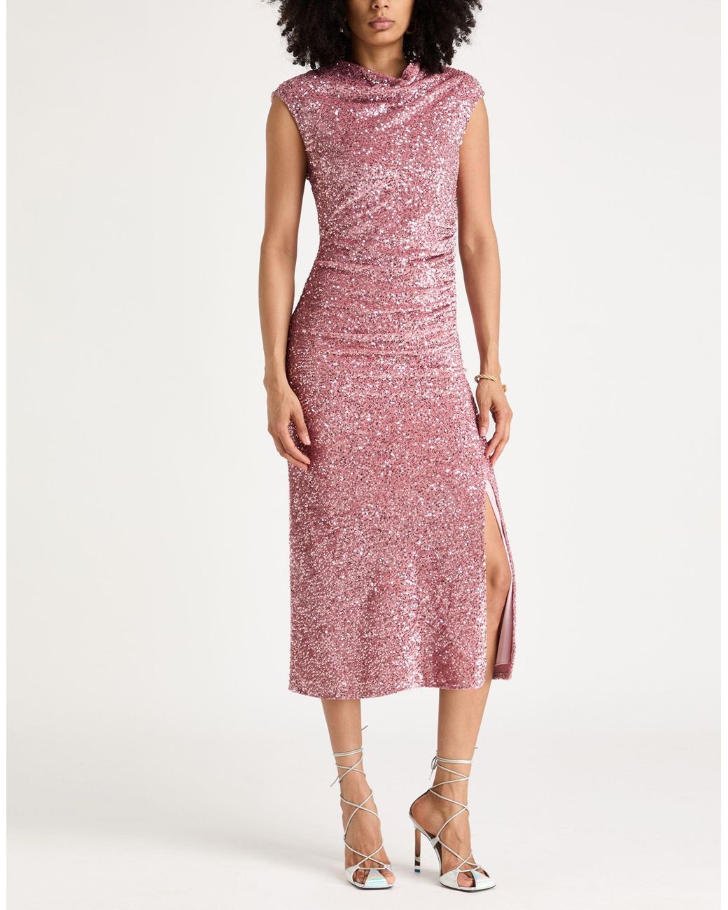 Dixie Pink Midi Dresses