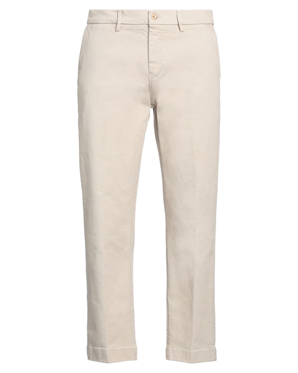 Harmont & Blaine Natural Pants Cotton, Elastane for men