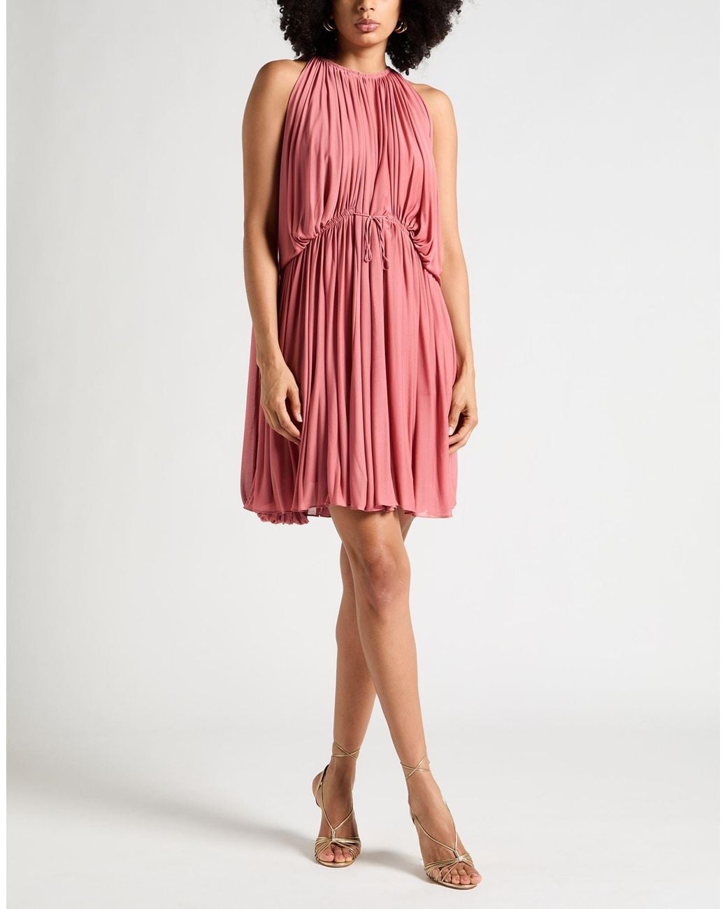 Lanvin Red Mini Dress