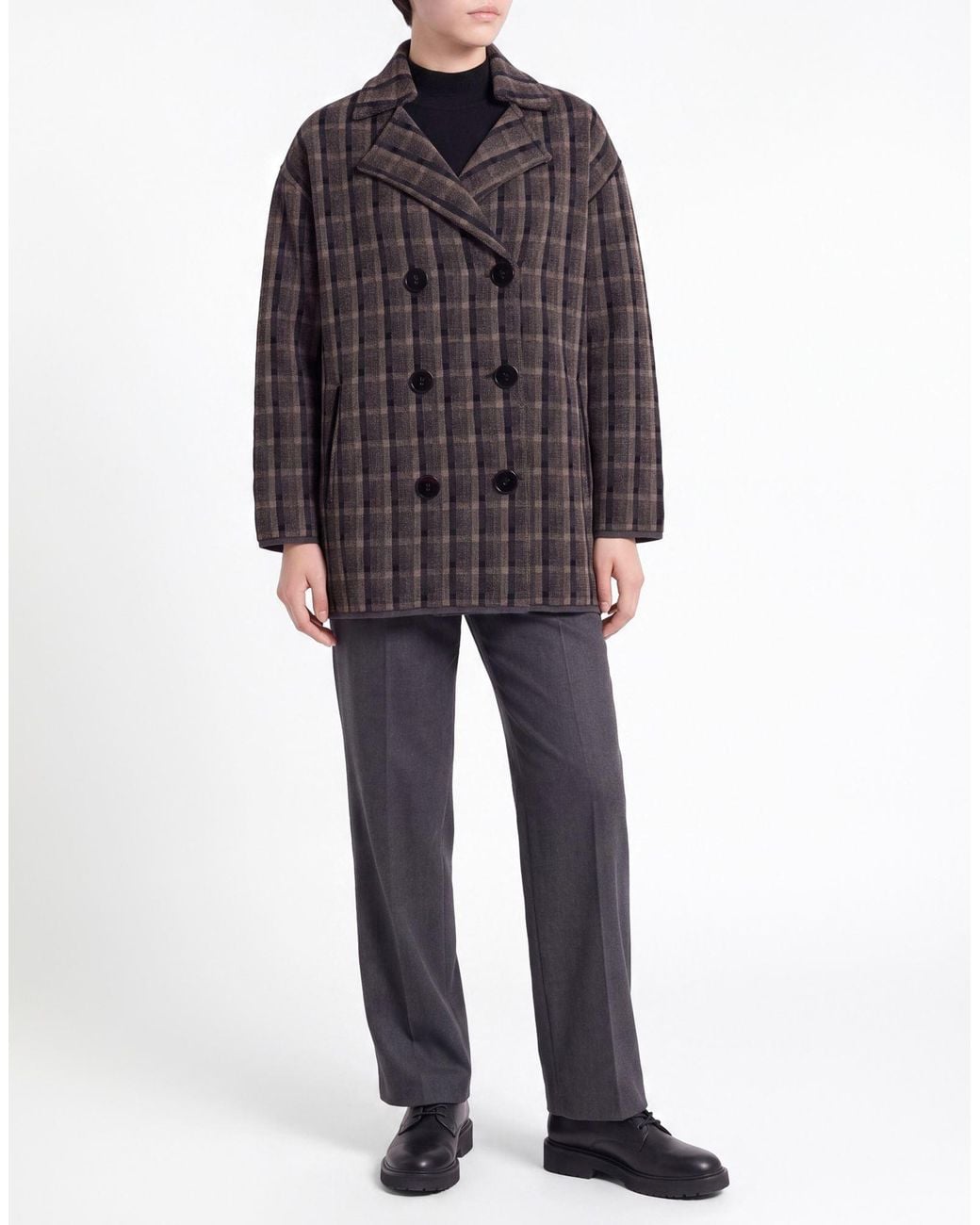 Siyu Black Coat Merino Wool