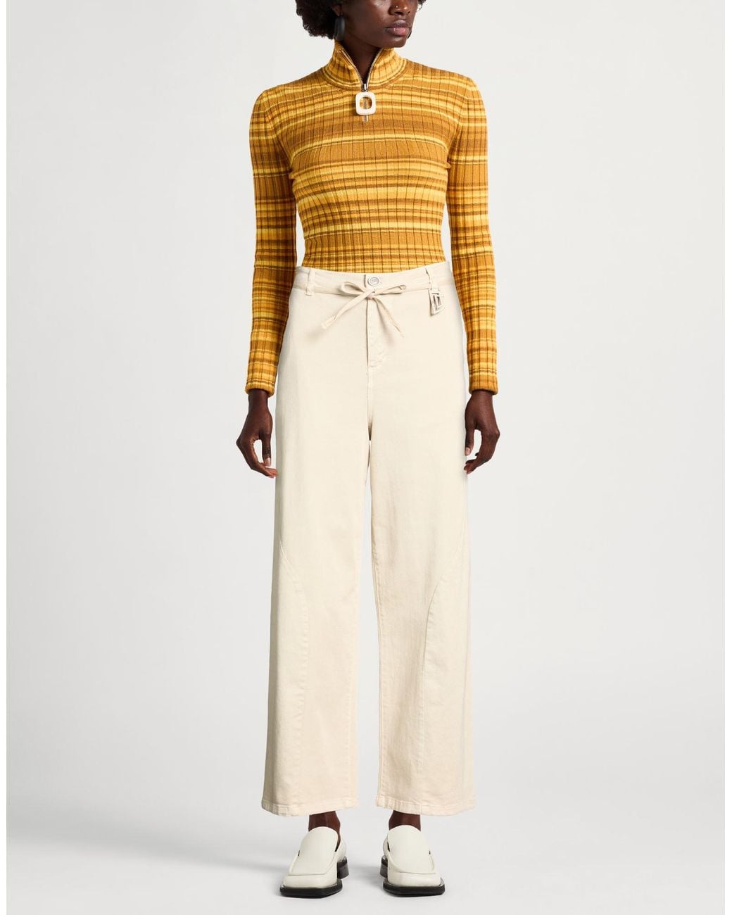 Jijil Natural Trouser