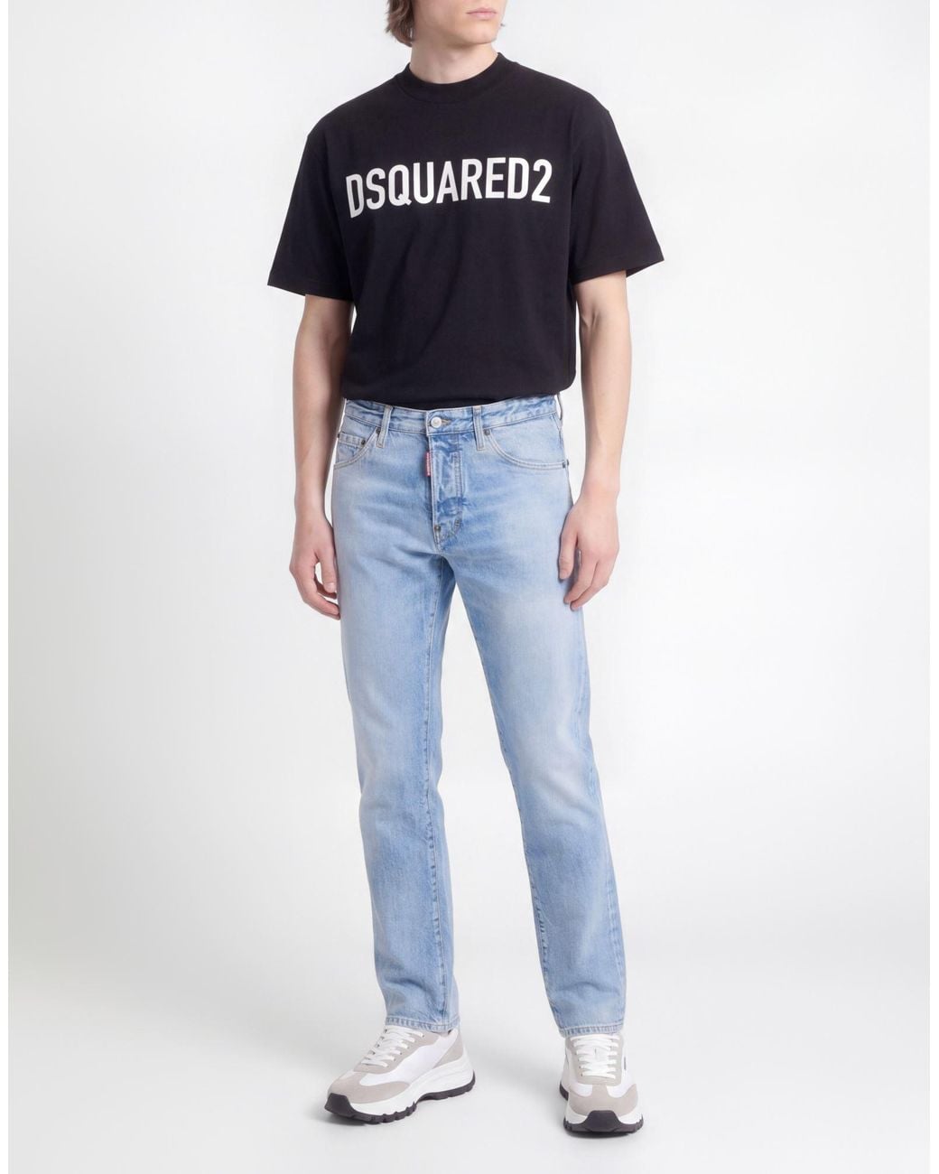DSquared² Blue Jeans Cotton for men