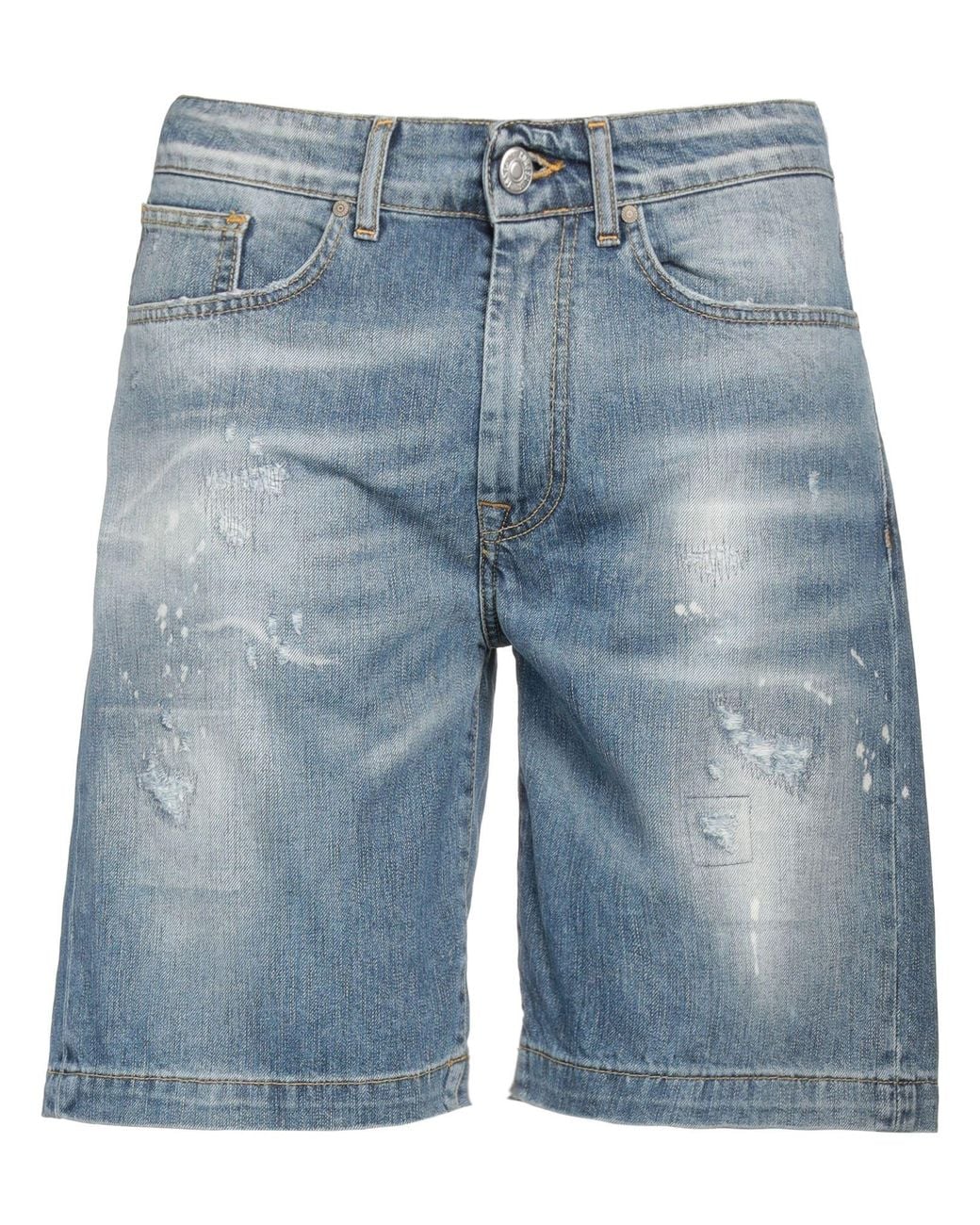 Takeshy Kurosawa Blue Denim Shorts for men