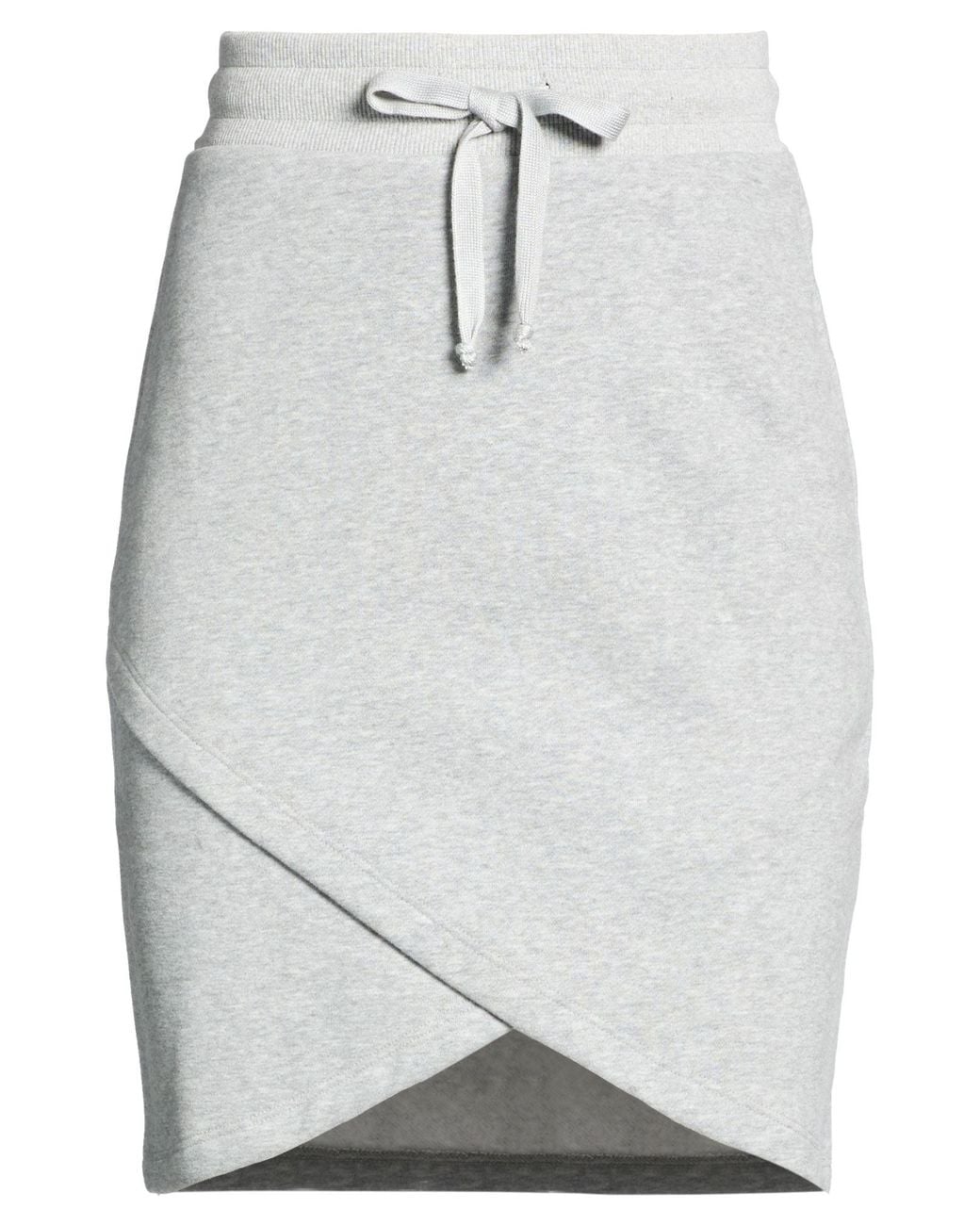 Cashmere Company White Light Mini Skirt Cotton