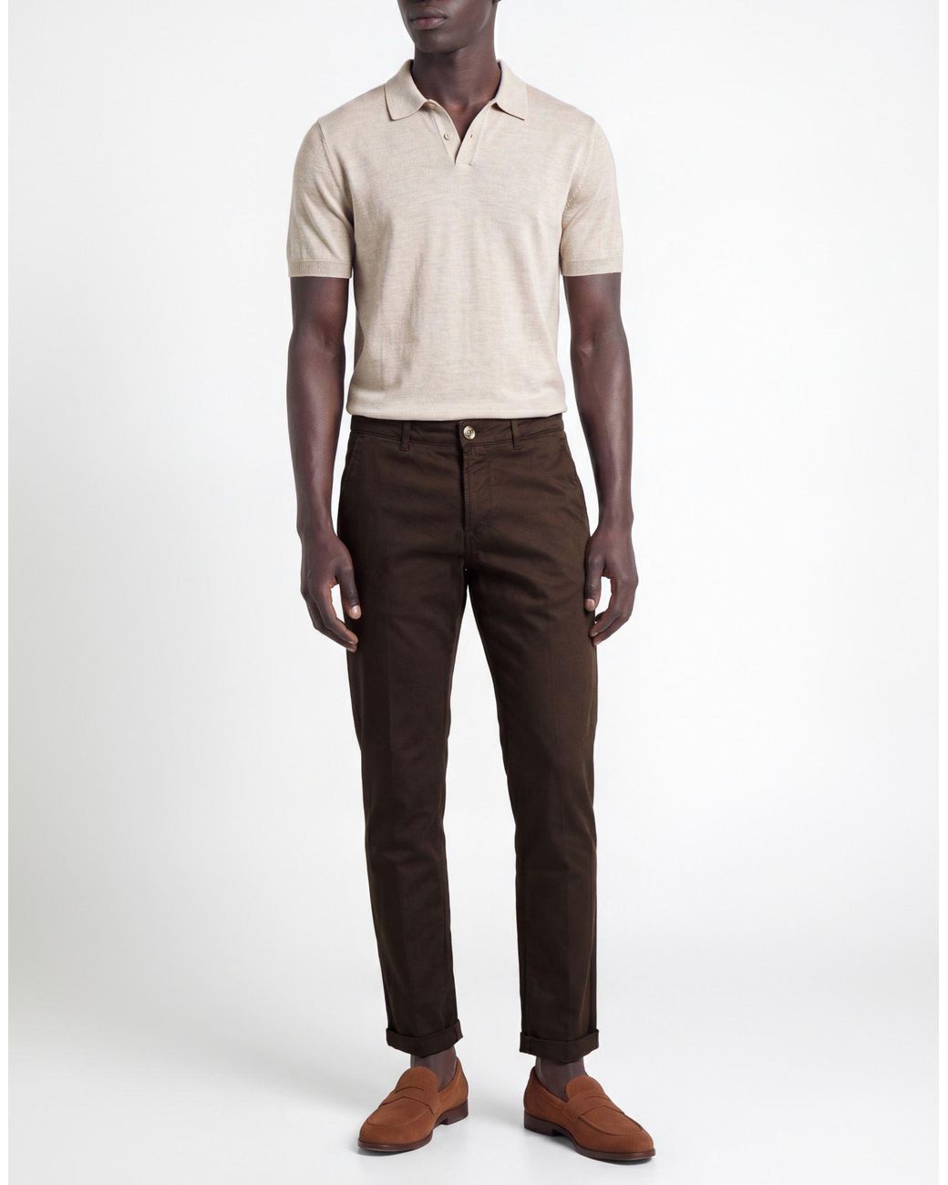 Camouflage AR and J. Gray Pants Cotton, Modal, Elastane for men