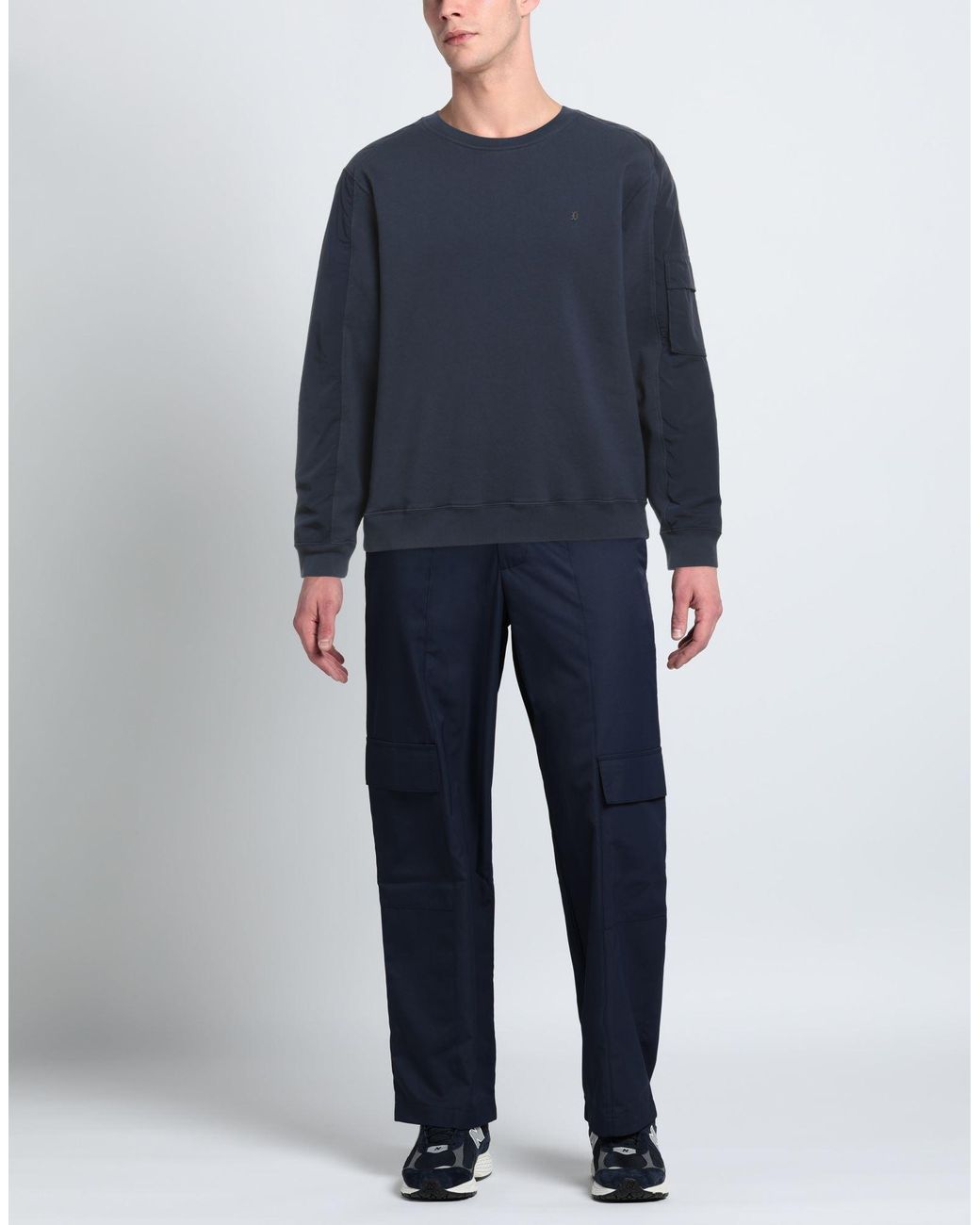 Dondup Blue Sweatshirt for men
